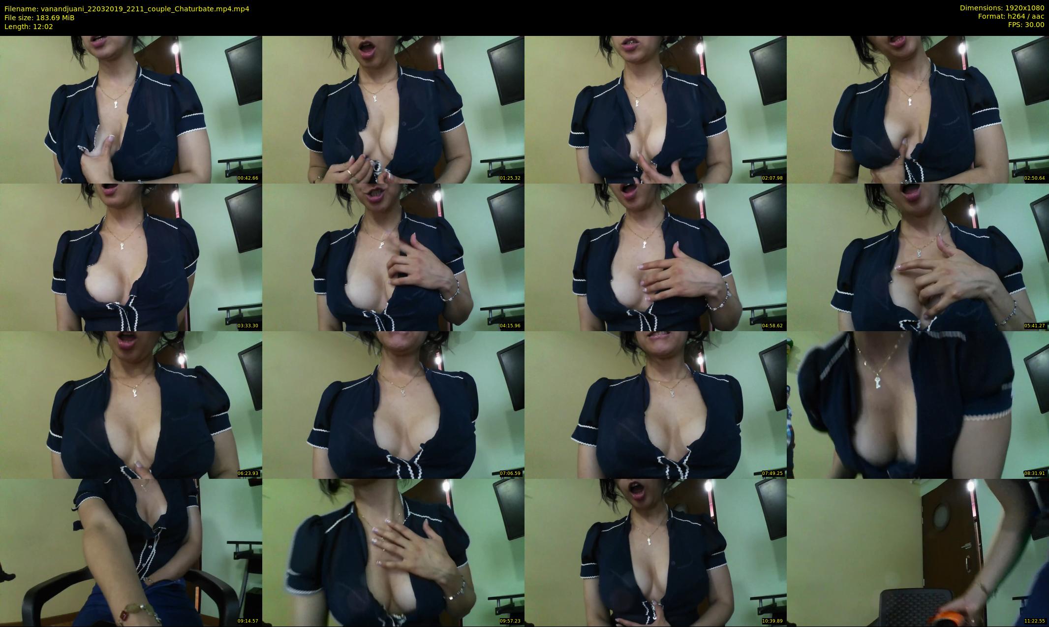 vanandjuani — 13 minute Chaturbate female cam show recording, 1080p, Mar 22, 2019