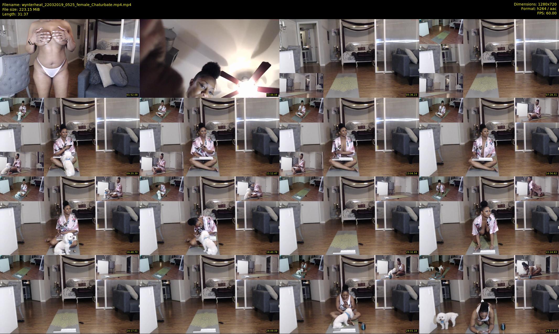 wynterheat — 32 minute Chaturbate female cam show recording, 720p, Mar 22, 2019