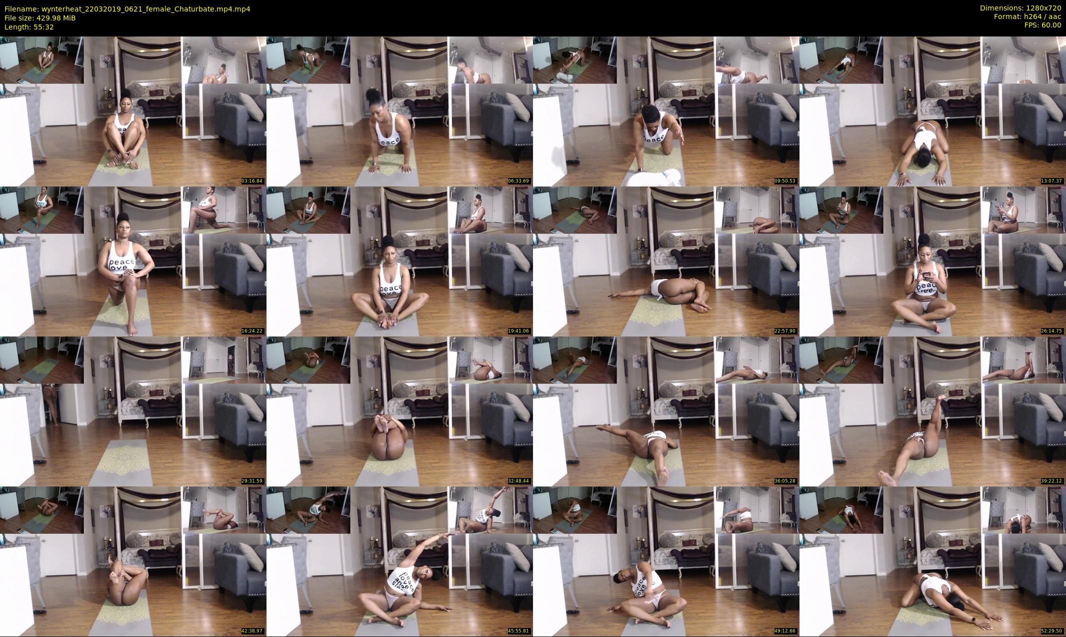 wynterheat — 56 minute Chaturbate female cam show recording, 720p, Mar 22, 2019