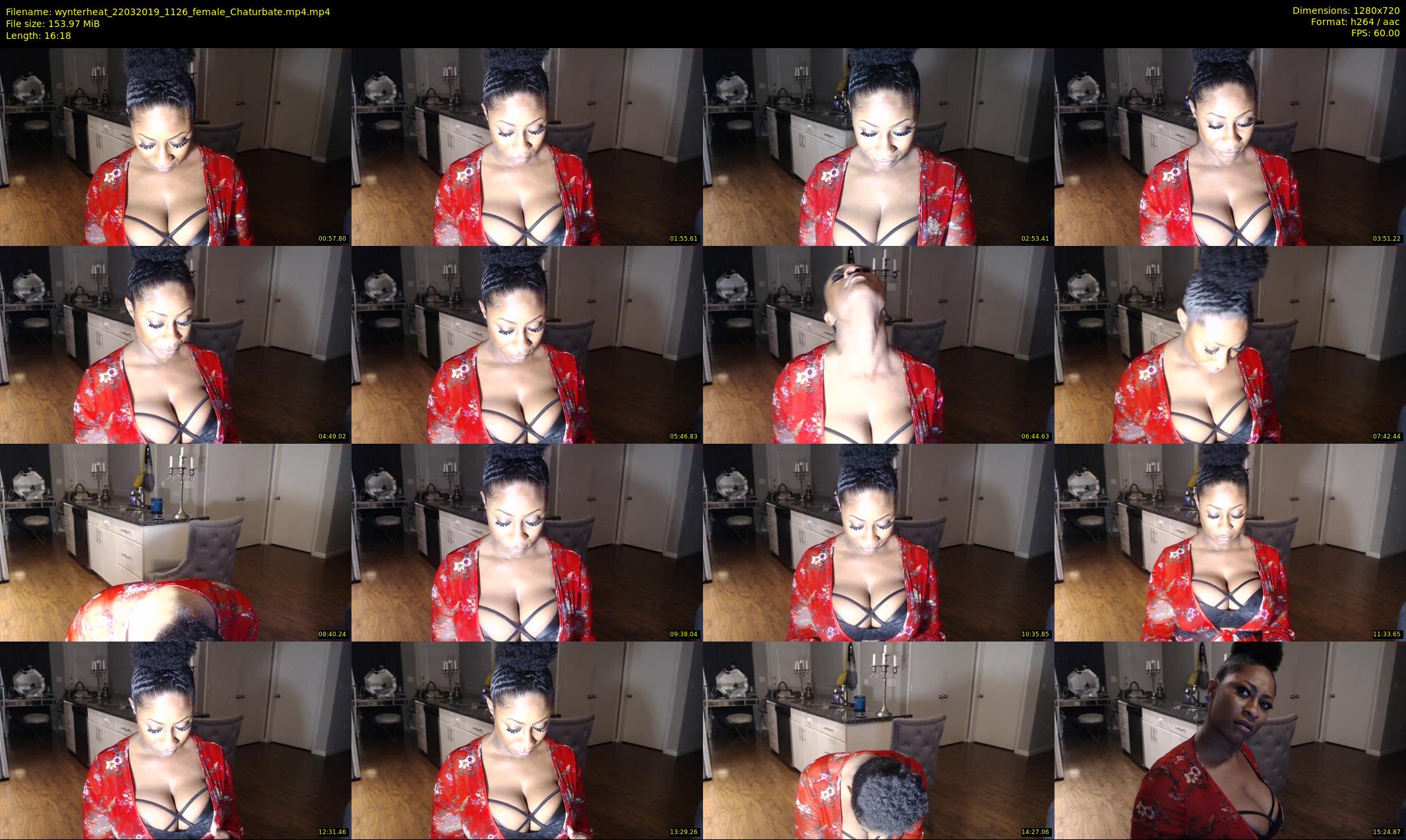 wynterheat — 17 minute Chaturbate female cam show recording, 720p, Mar 22, 2019