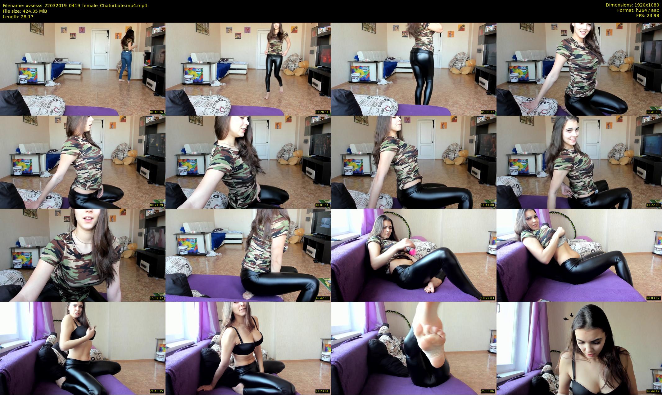 xvsesss — 29 minute Chaturbate female cam show recording, 1080p, Mar 22, 2019