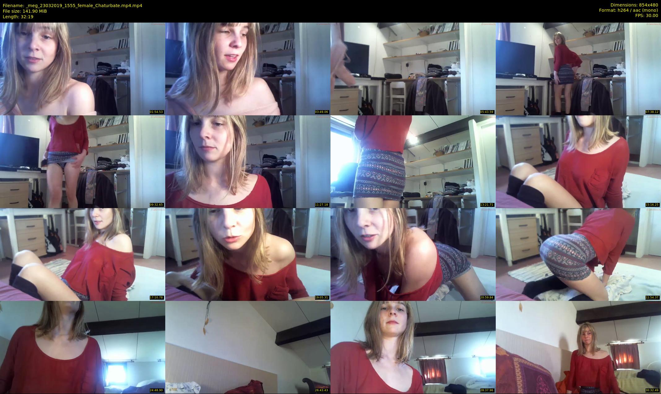 _meg — 33 minute Chaturbate female cam show recording, 480p, Mar 23, 2019