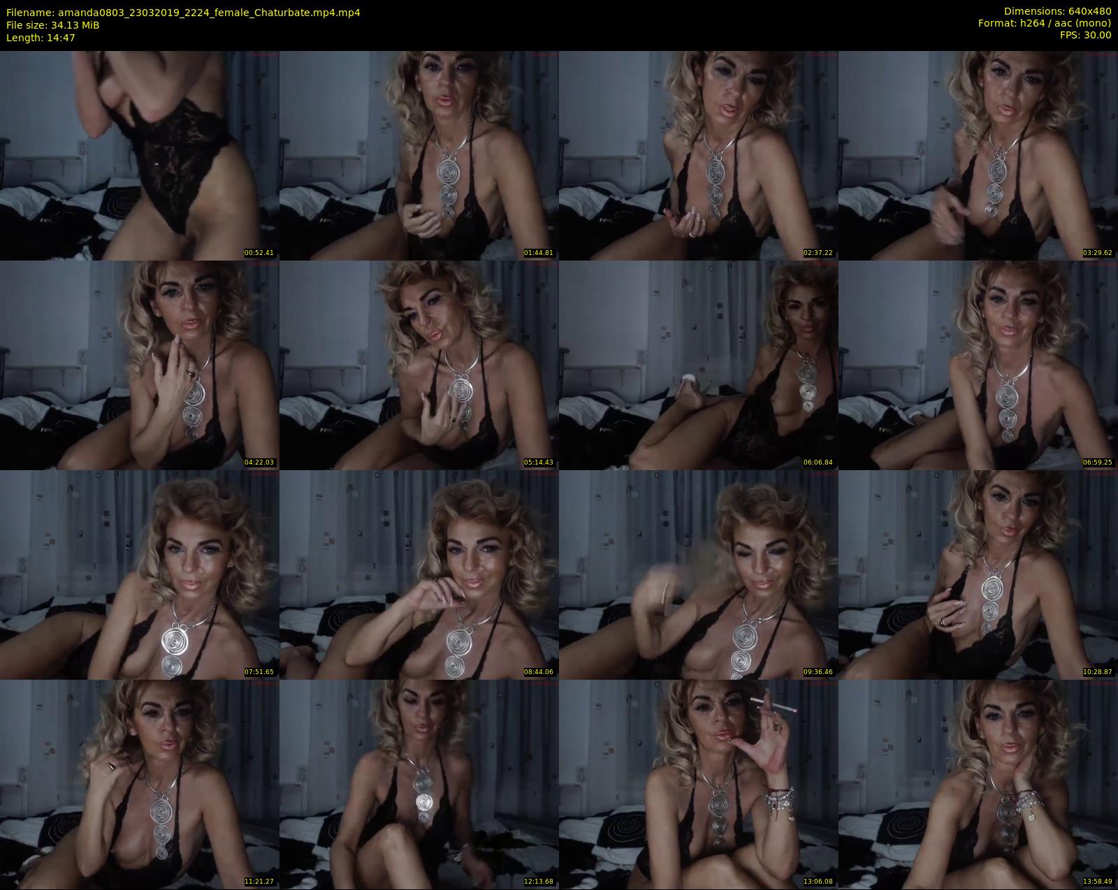 amanda0803 — 15 minute Chaturbate female cam show recording, 480p, Mar 23, 2019