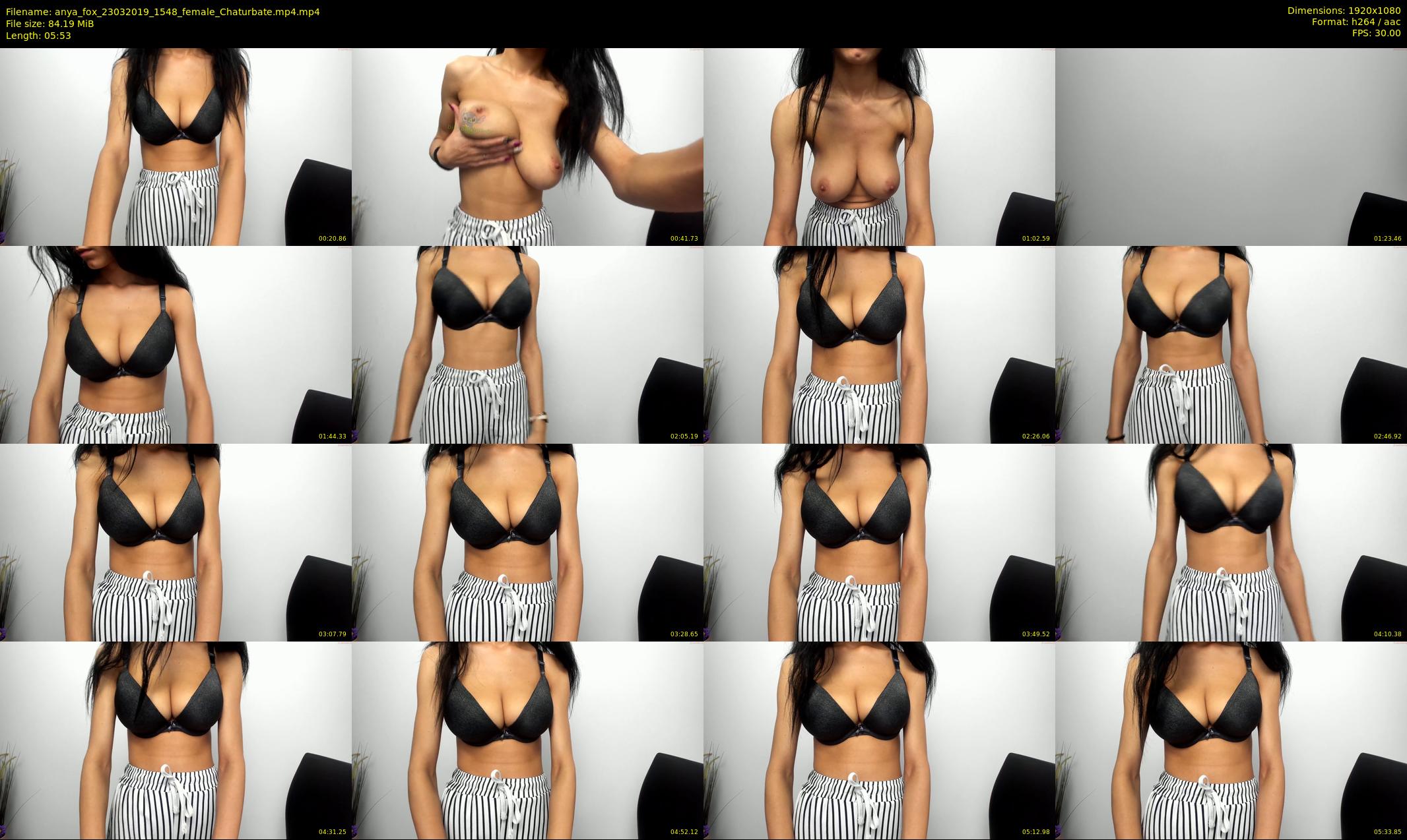 anya_fox — 6 minute Chaturbate female cam show recording, 1080p, Mar 23, 2019