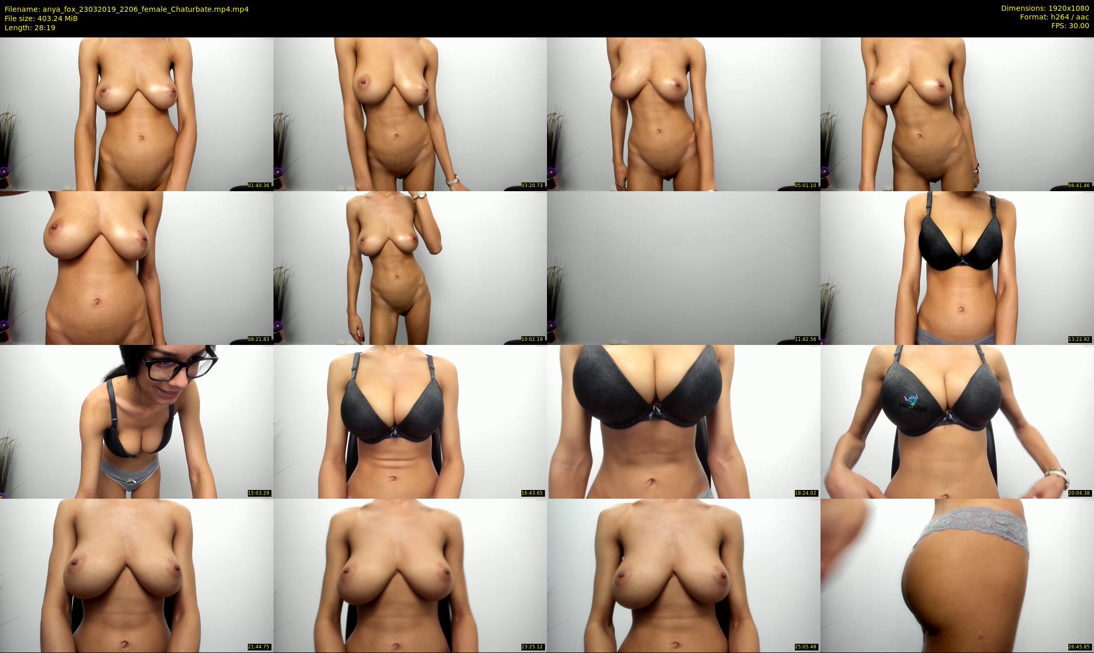 anya_fox — 29 minute Chaturbate female cam show recording, 1080p, Mar 23, 2019