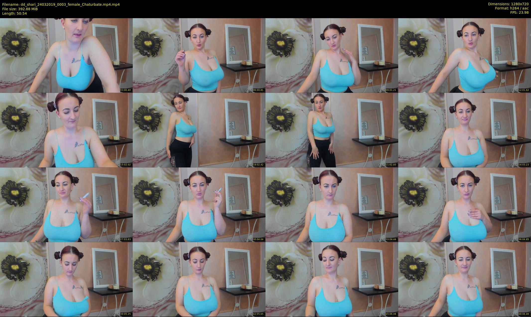 dd_shari — 51 minute Chaturbate female cam show recording, 720p, Mar 24, 2019