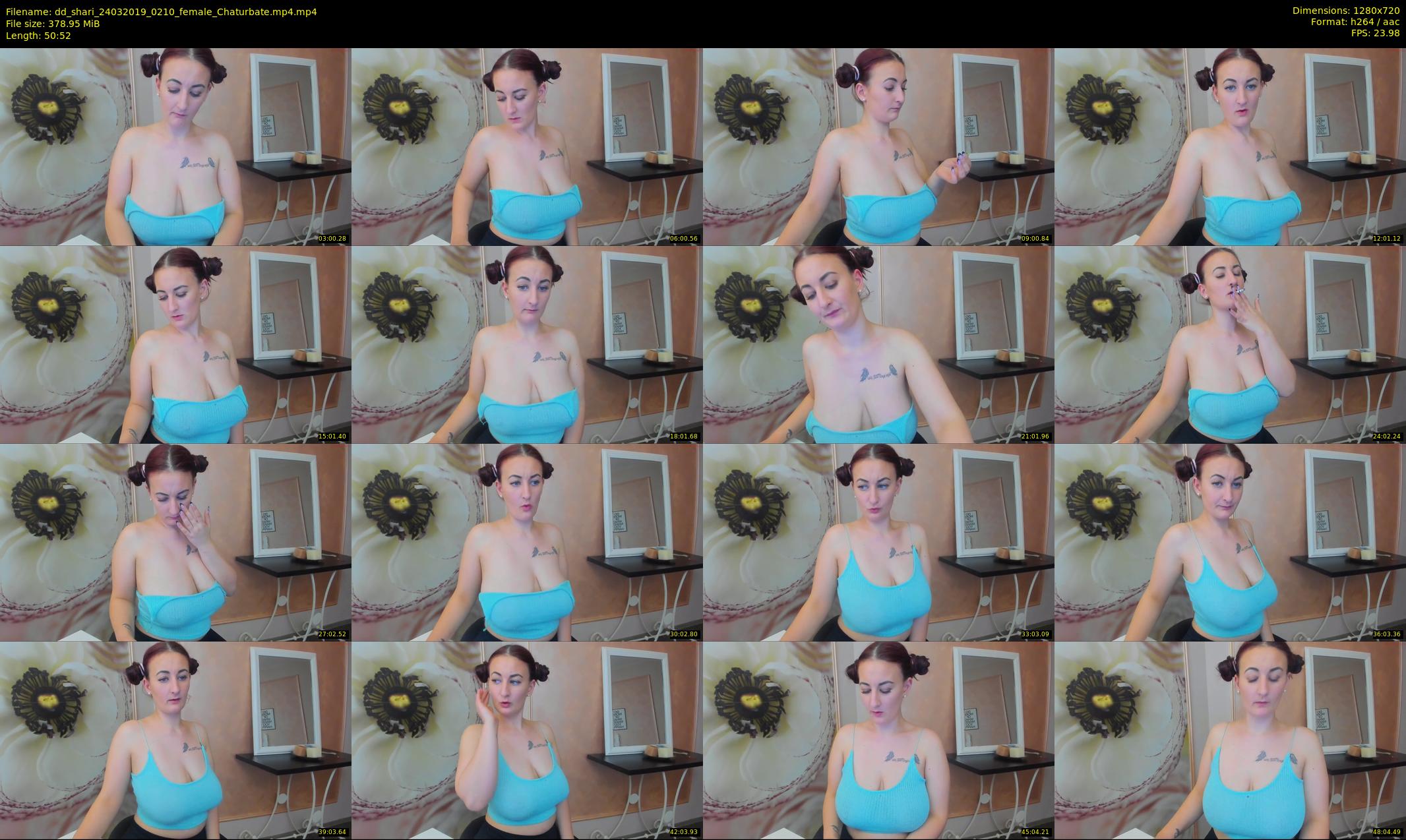 dd_shari — 51 minute Chaturbate female cam show recording, 720p, Mar 24, 2019