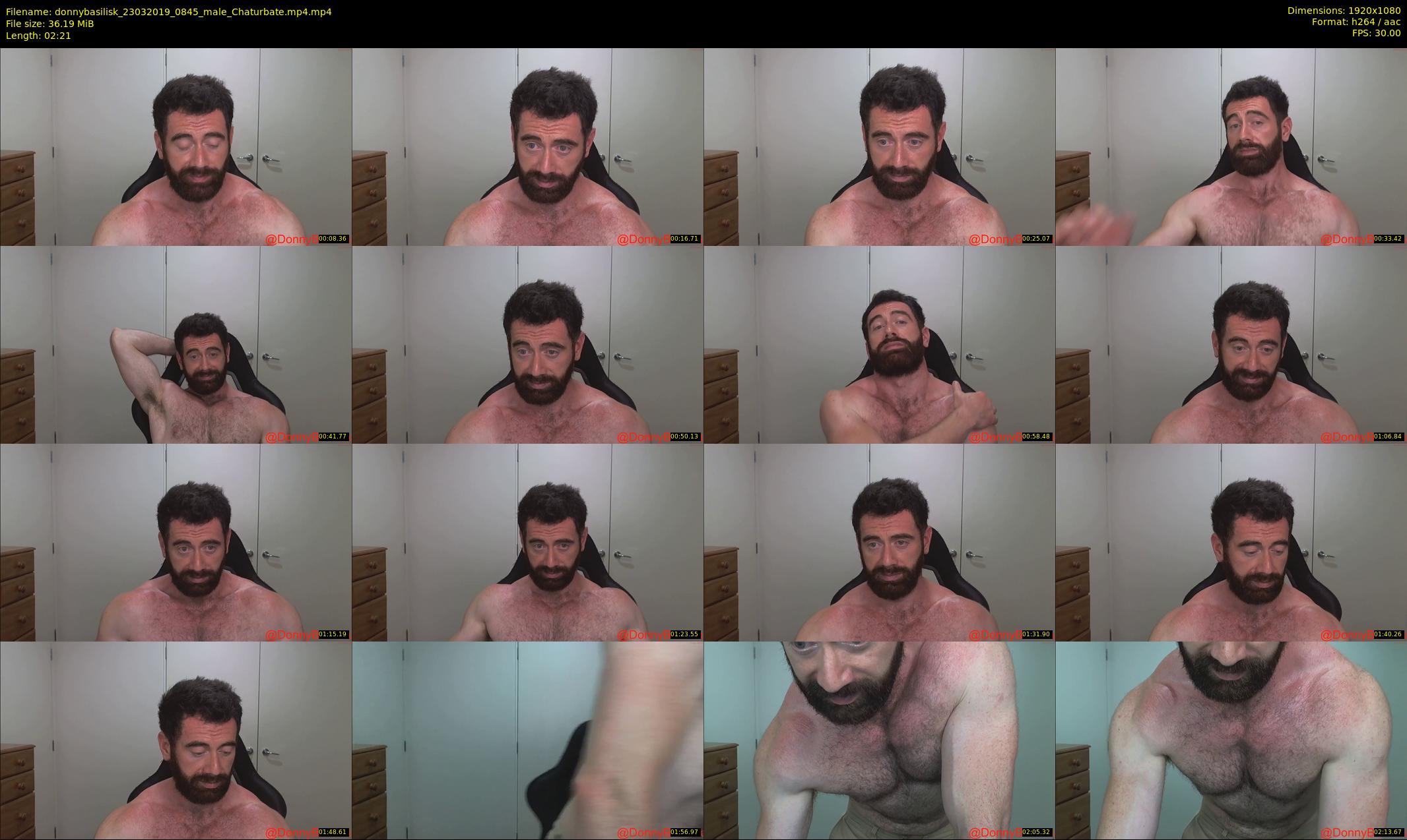 donnybasilisk — 3 minute Chaturbate male cam show recording, 1080p, Mar 23, 2019