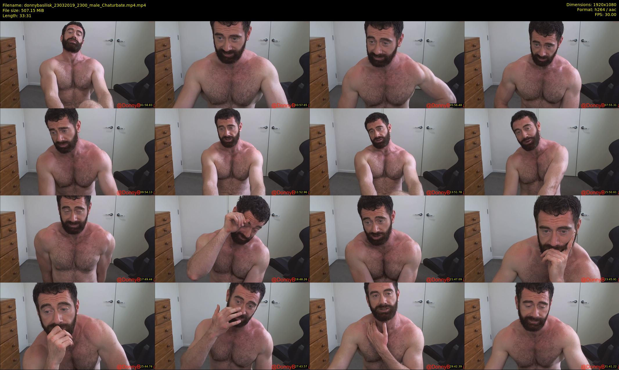 donnybasilisk — 34 minute Chaturbate male cam show recording, 1080p, Mar 23, 2019
