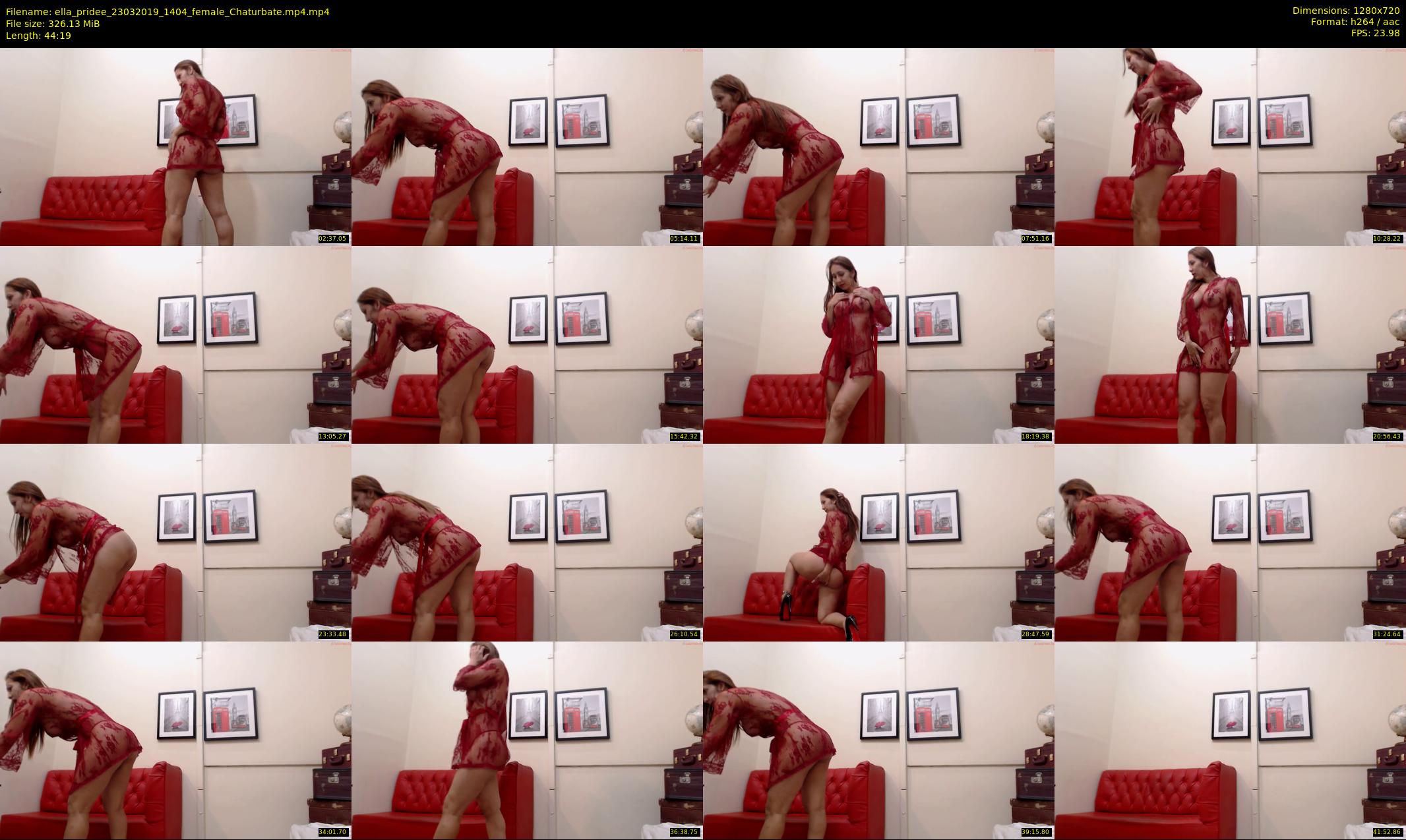 ella_pridee — 45 minute Chaturbate female cam show recording, 720p, Mar 23, 2019
