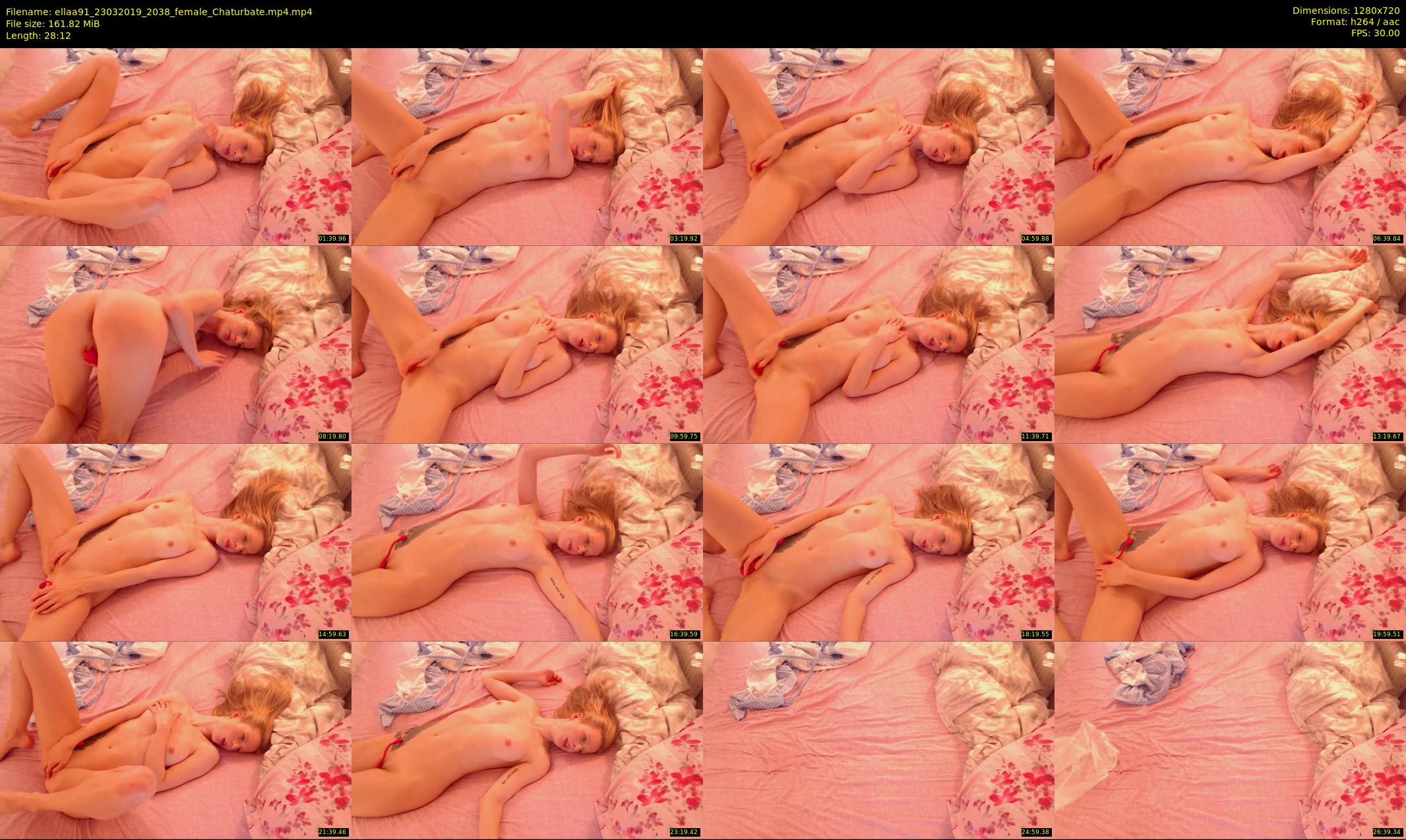 ellaa91 — 29 minute Chaturbate female cam show recording, 720p, Mar 23, 2019