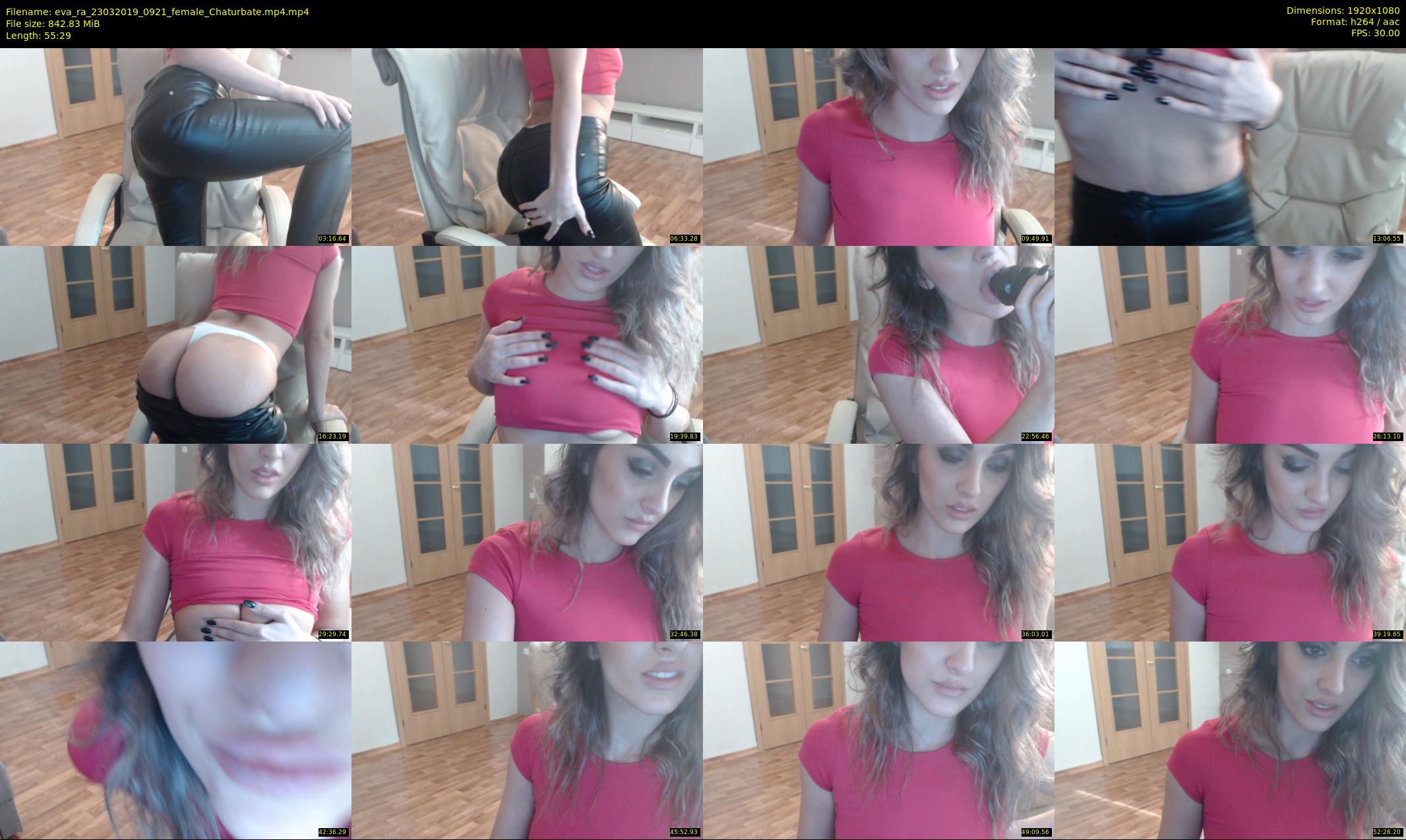 eva_ra — 56 minute Chaturbate female cam show recording, 1080p, Mar 23, 2019