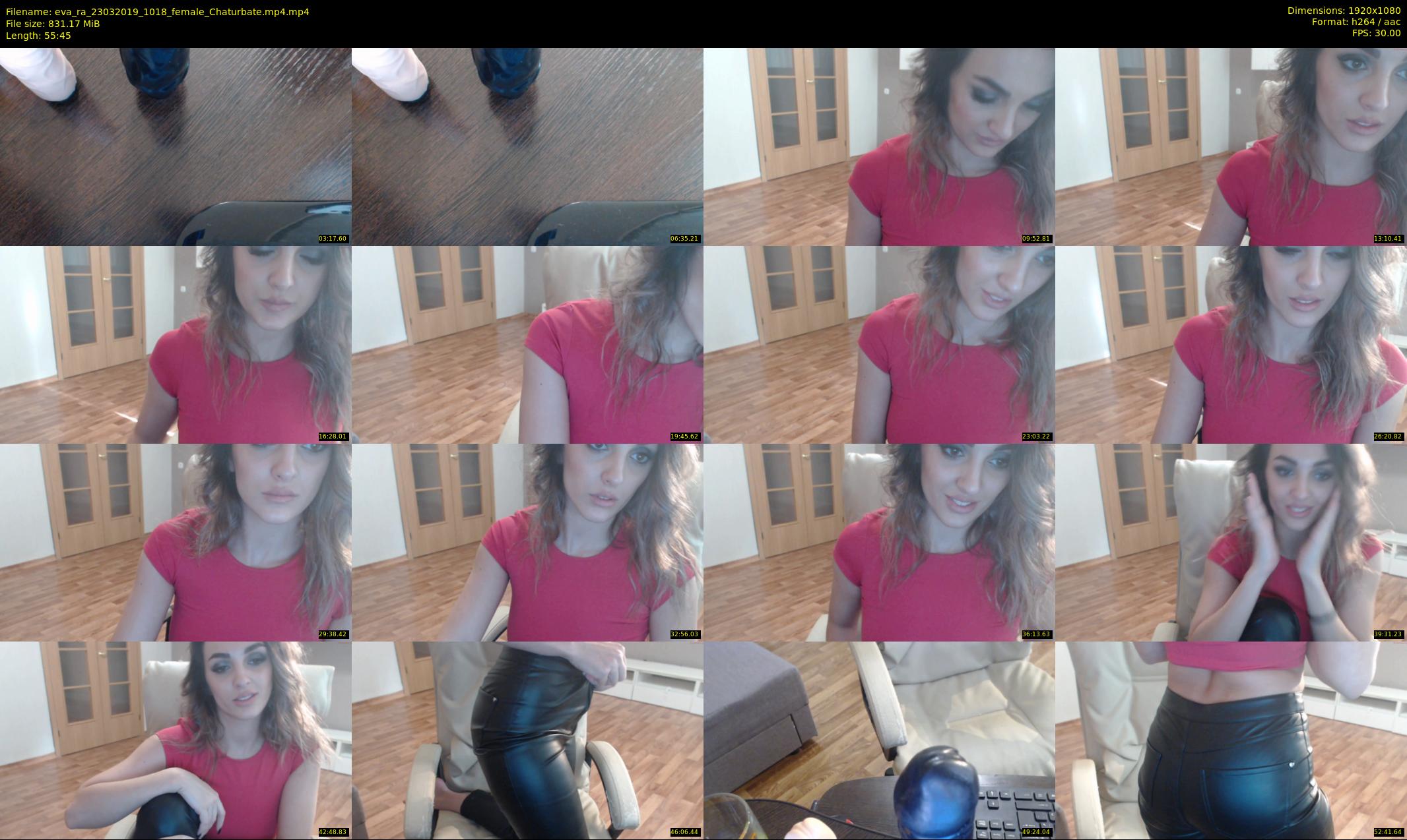 eva_ra — 56 minute Chaturbate female cam show recording, 1080p, Mar 23, 2019
