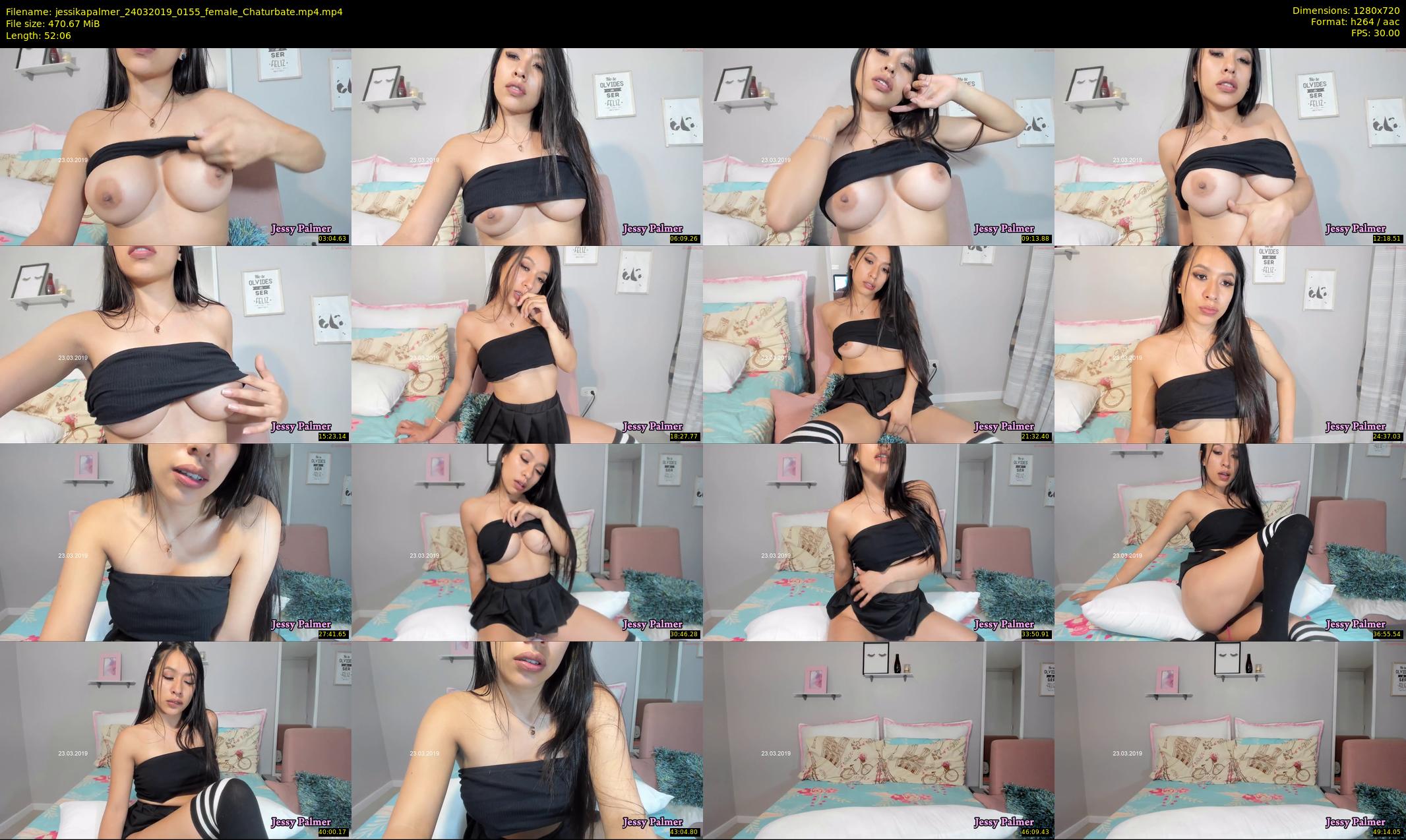 jessikapalmer — 53 minute Chaturbate female cam show recording, 720p, Mar 24, 2019