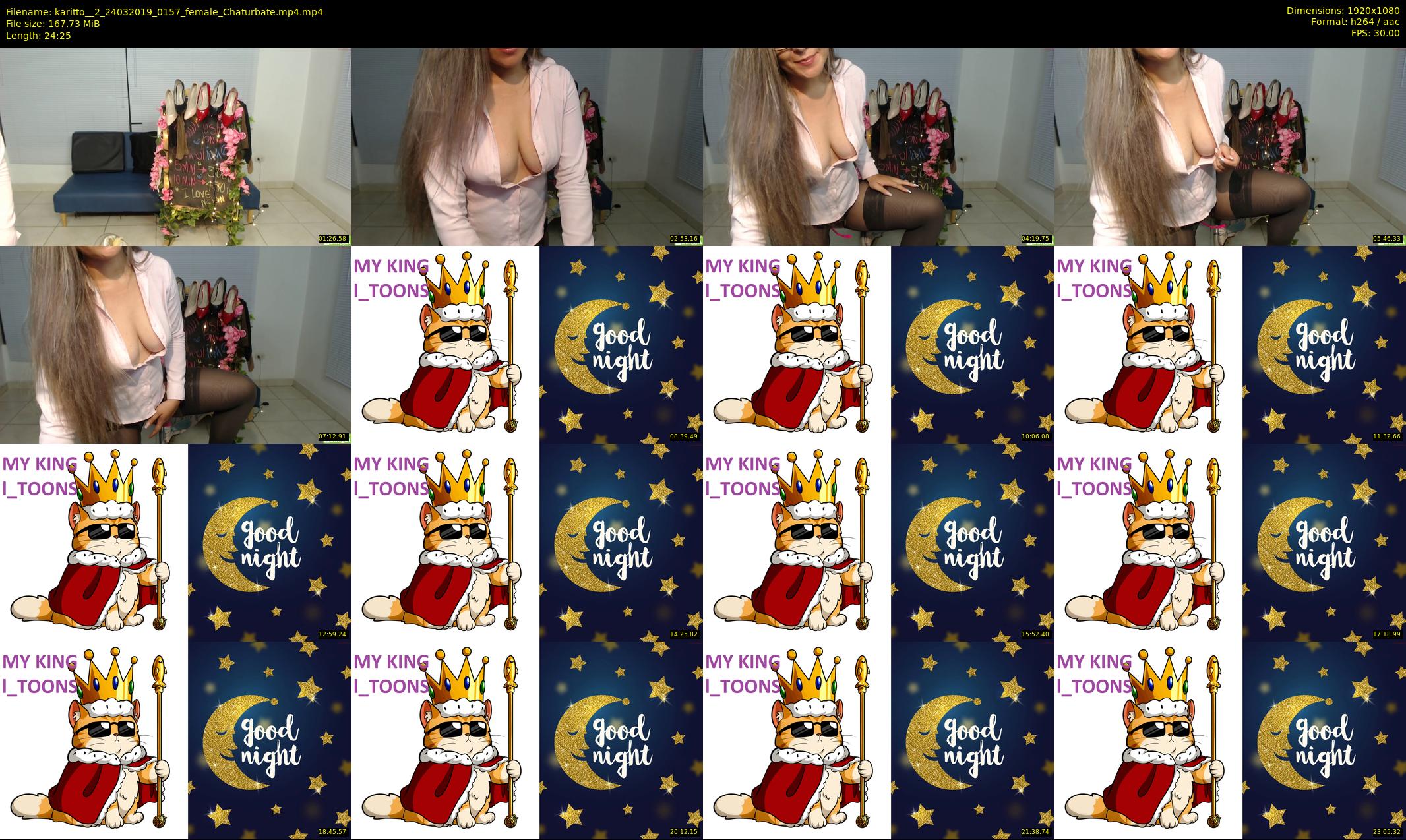 karitto__2 — 25 minute Chaturbate female cam show recording, 1080p, Mar 24, 2019