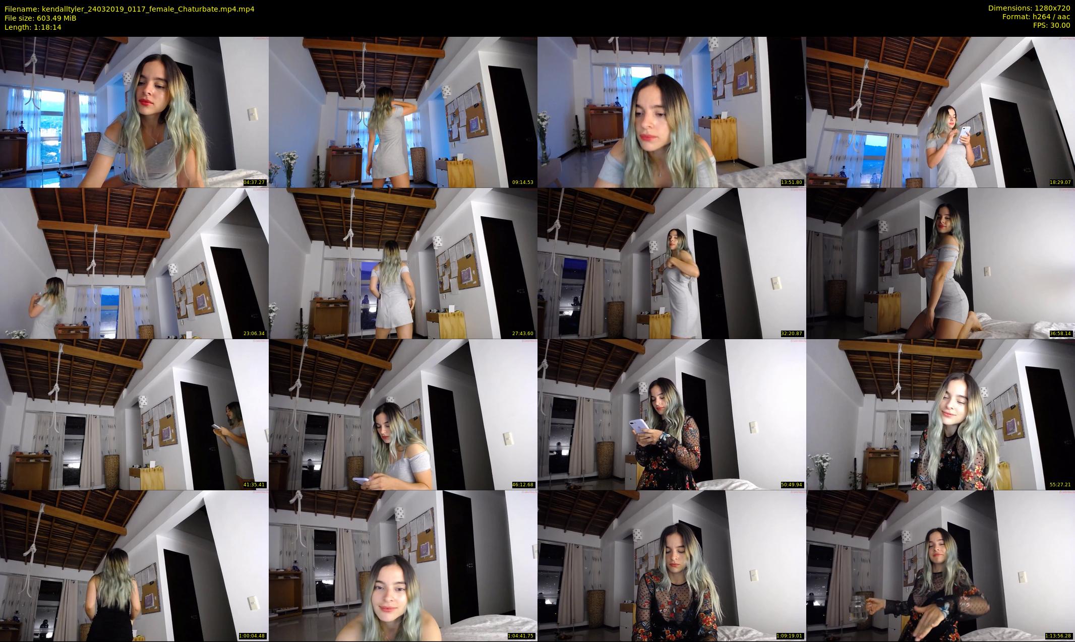 kendalltyler — 79 minute Chaturbate female cam show recording, 720p, Mar 24, 2019
