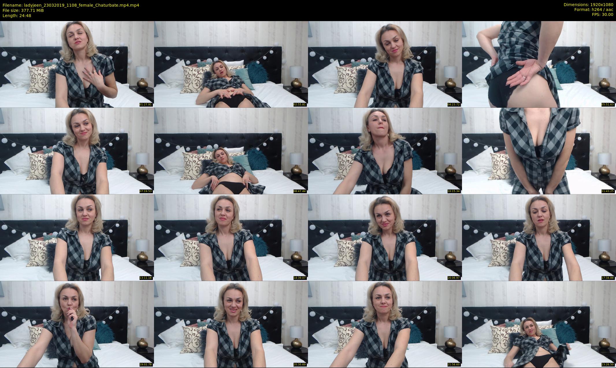 ladyjeen — 25 minute Chaturbate female cam show recording, 1080p, Mar 23, 2019