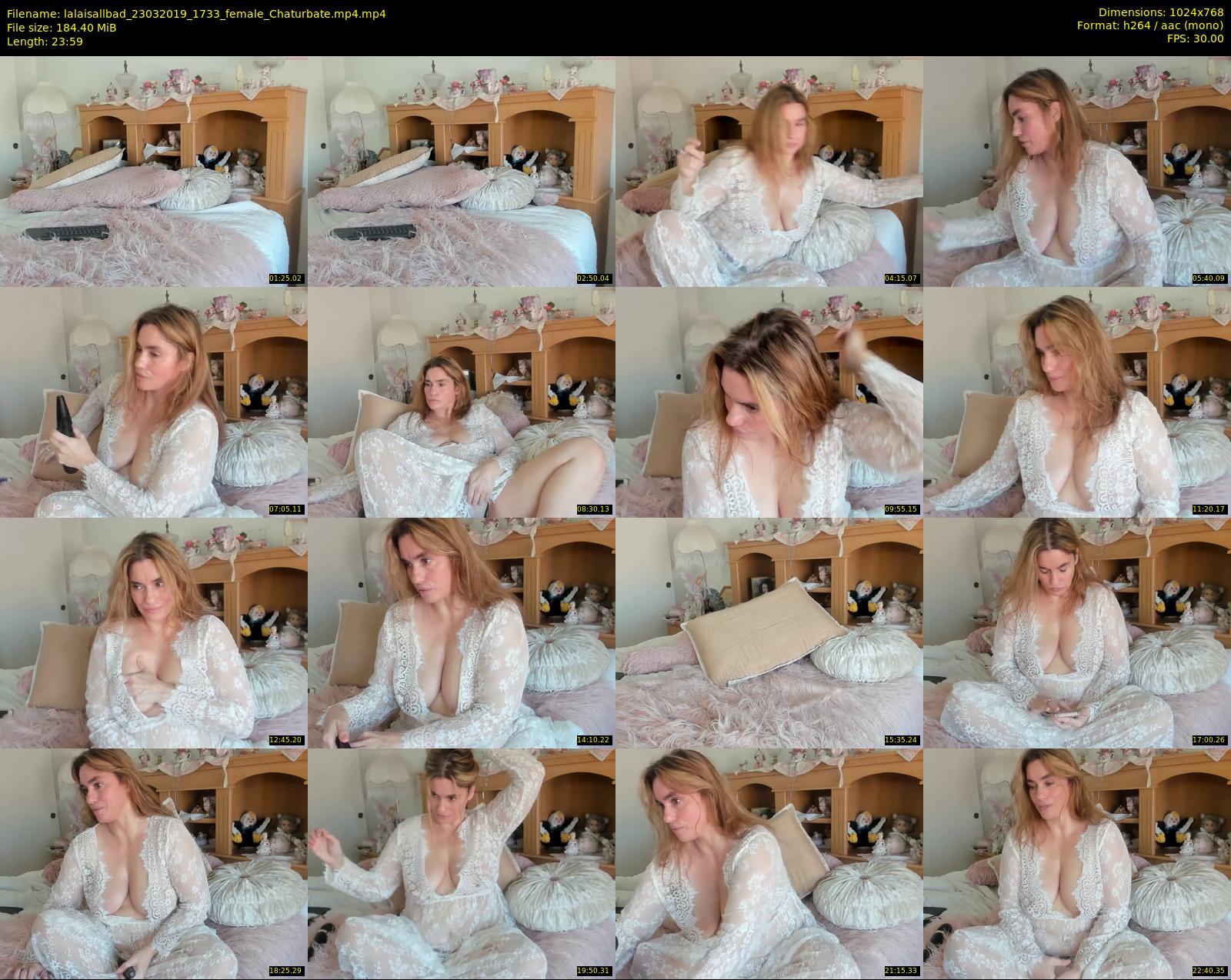 lalaisallbad — 24 minute Chaturbate female cam show recording, 720p, Mar 23, 2019