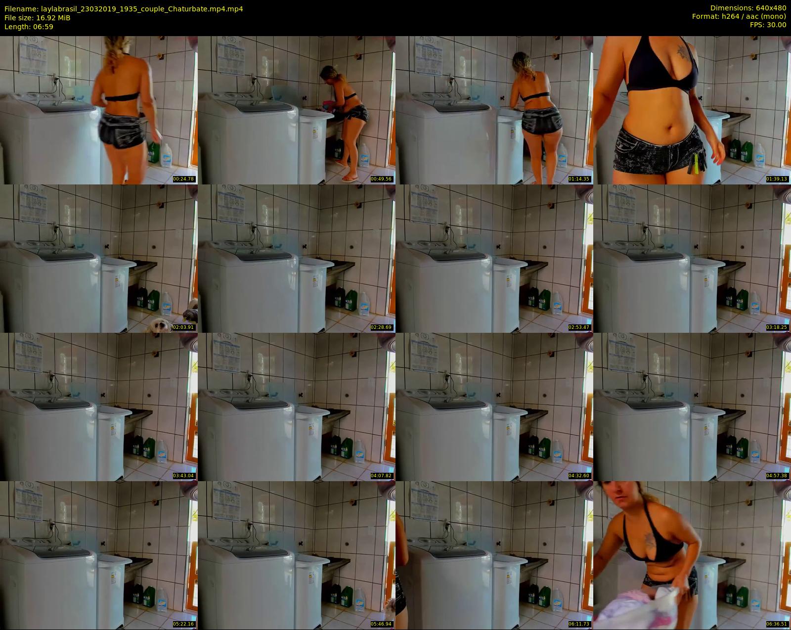 laylabrasil — 7 minute Chaturbate female cam show recording, 480p, Mar 23, 2019