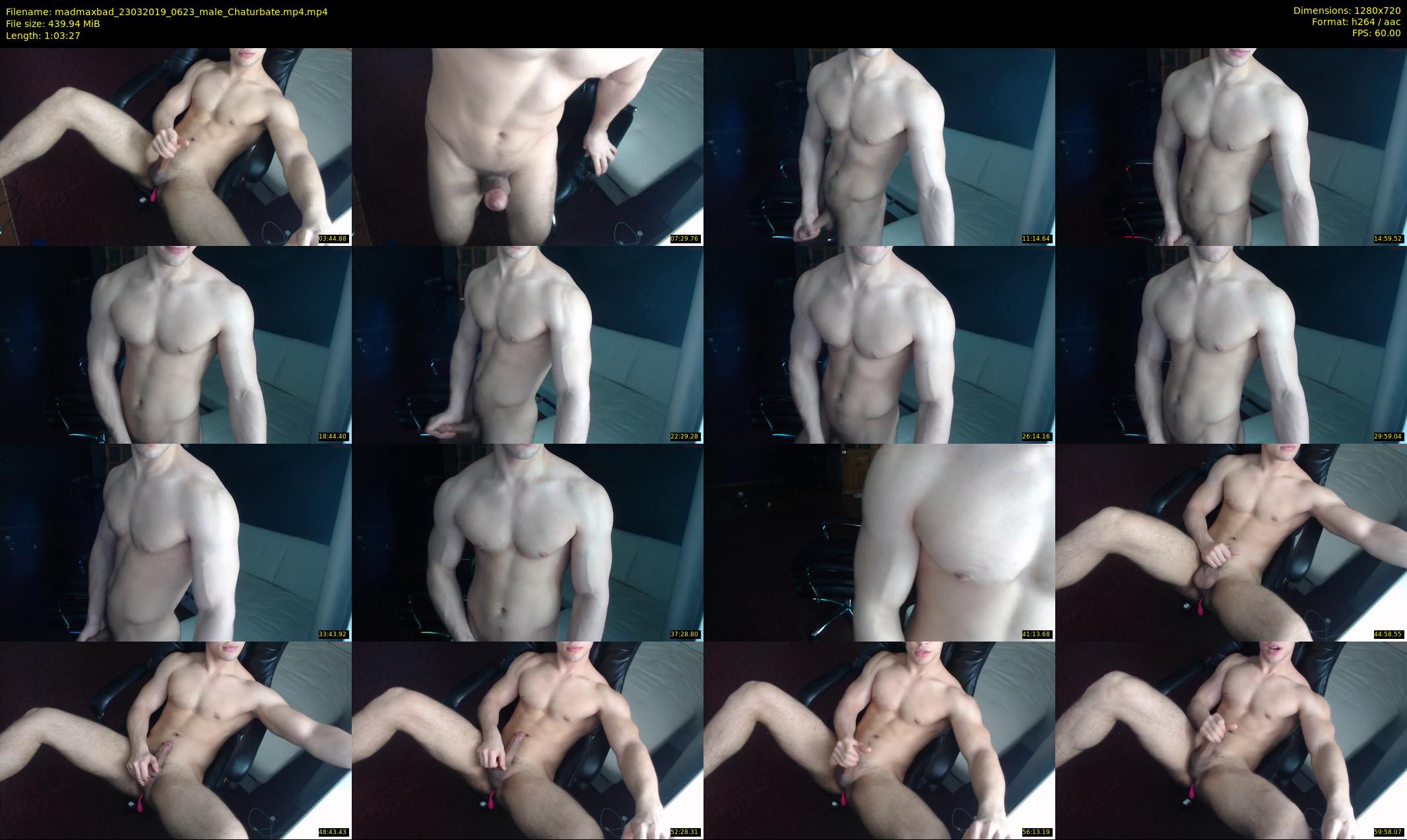 madmaxbad — 64 minute Chaturbate male cam show recording, 720p, Mar 23, 2019