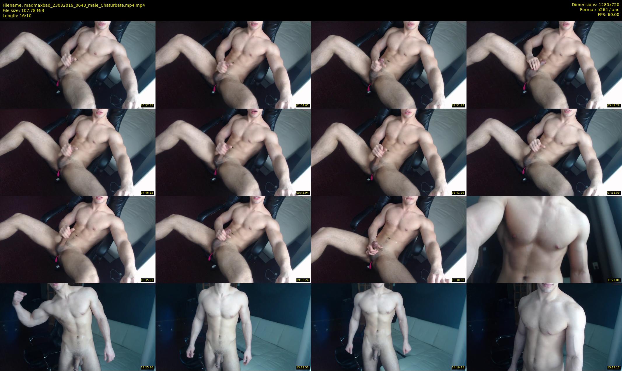 madmaxbad — 17 minute Chaturbate male cam show recording, 720p, Mar 23, 2019
