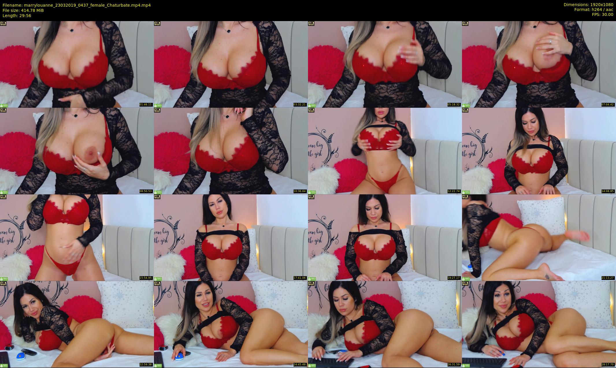marrylouanne — 30 minute Chaturbate female cam show recording, 1080p, Mar 23, 2019