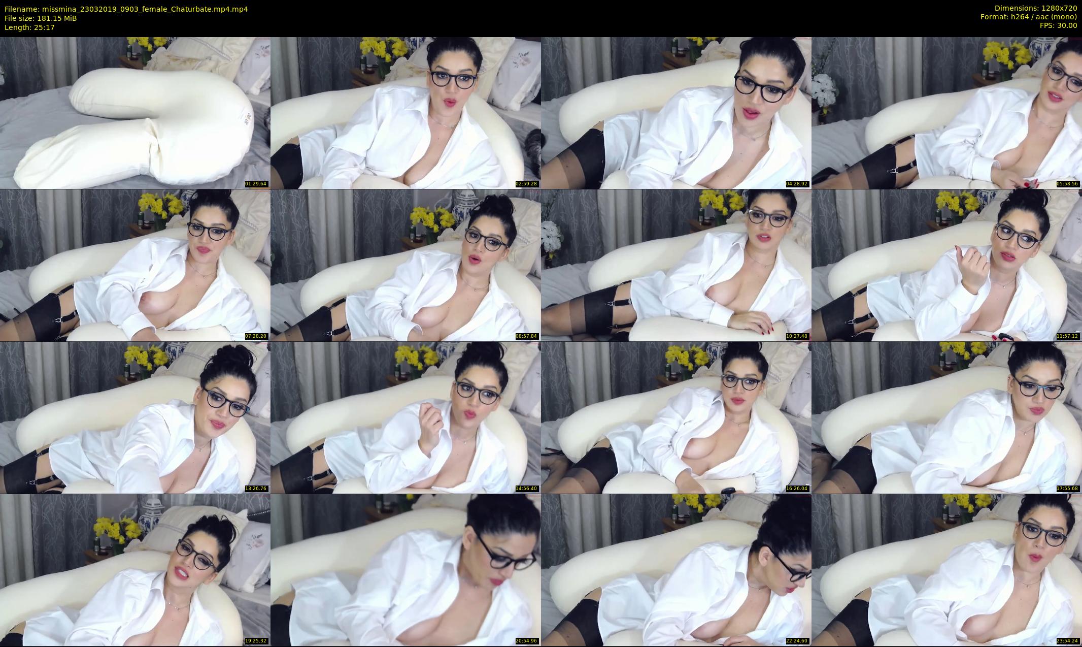 missmina — 26 minute Chaturbate female cam show recording, 720p, Mar 23, 2019
