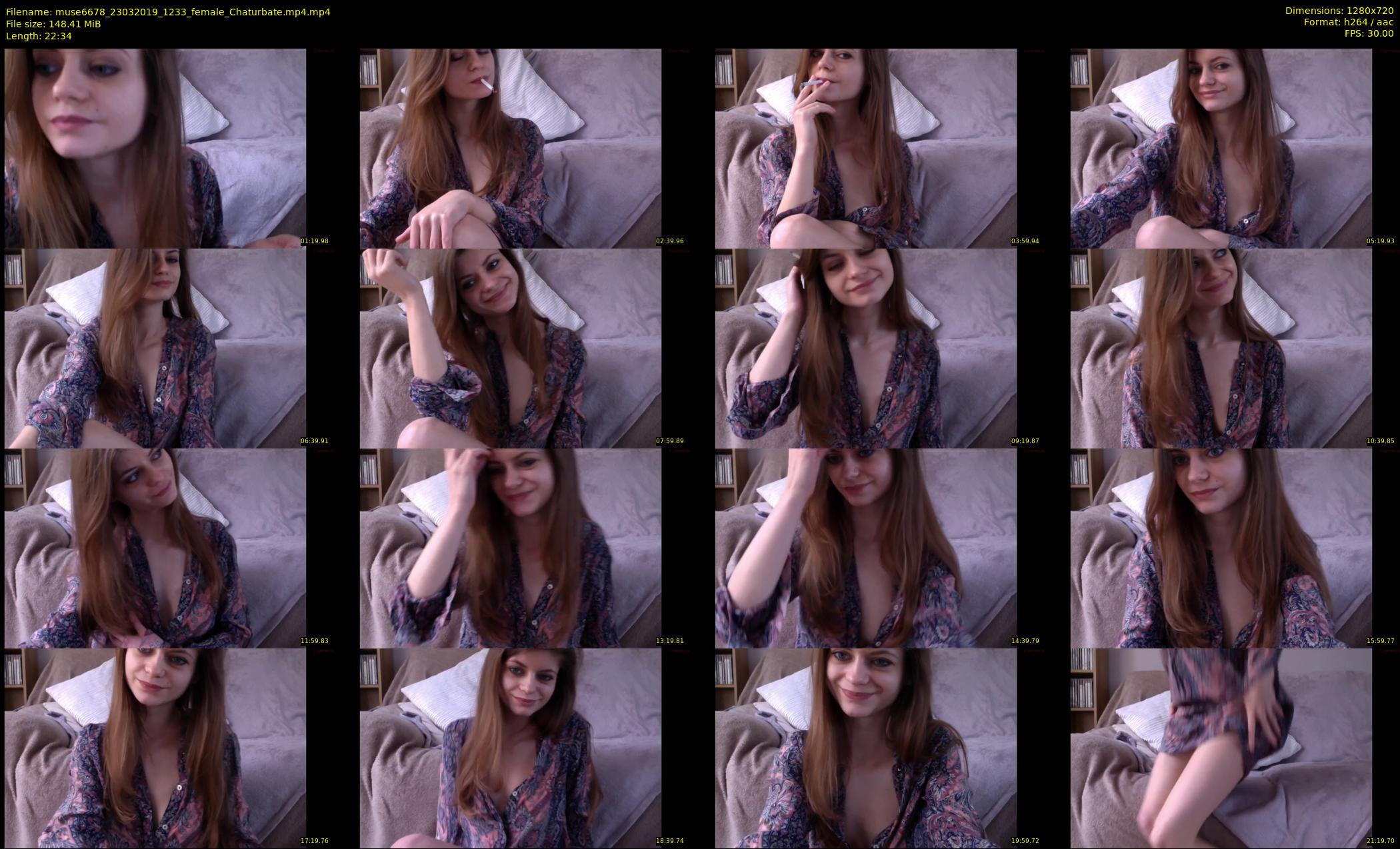 muse6678 — 23 minute Chaturbate female cam show recording, 720p, Mar 23, 2019