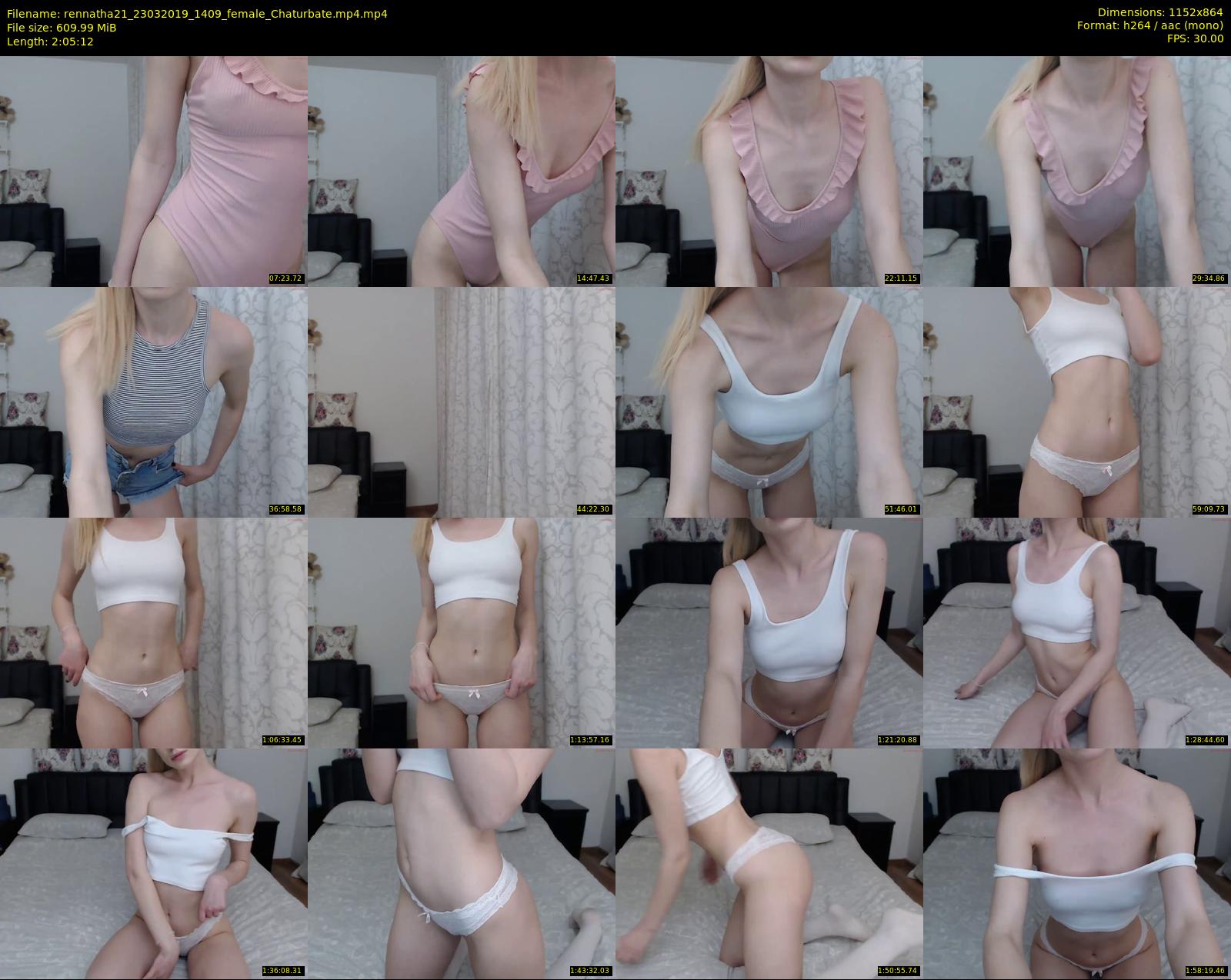 rennatha21 — 126 minute Chaturbate female cam show recording, 720p, Mar 23, 2019