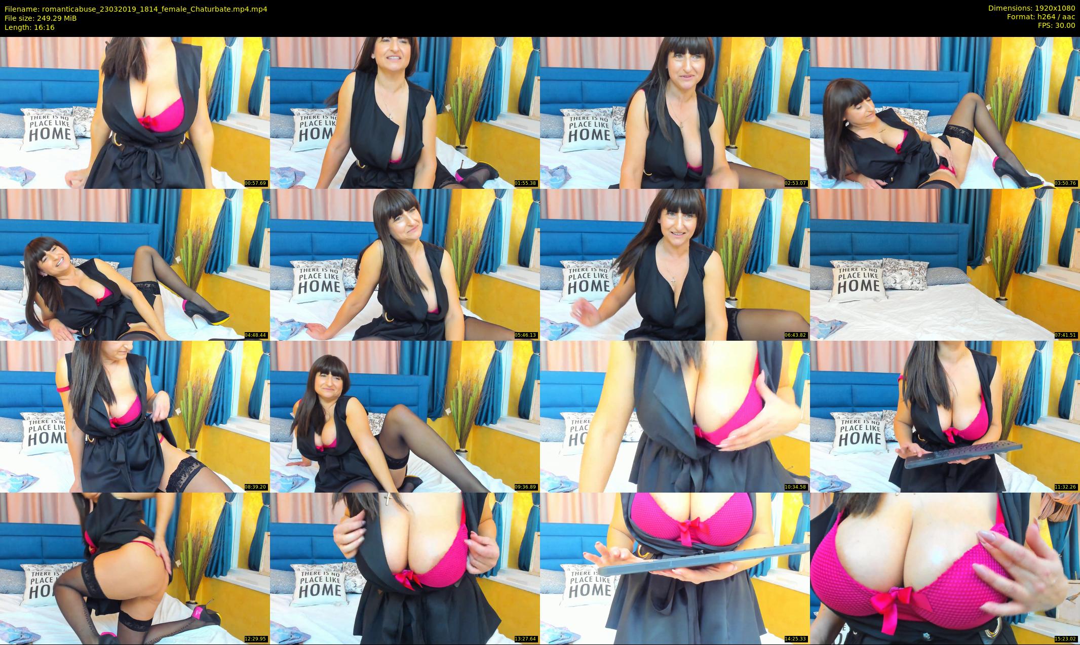 romanticabuse — 17 minute Chaturbate female cam show recording, 1080p, Mar 23, 2019