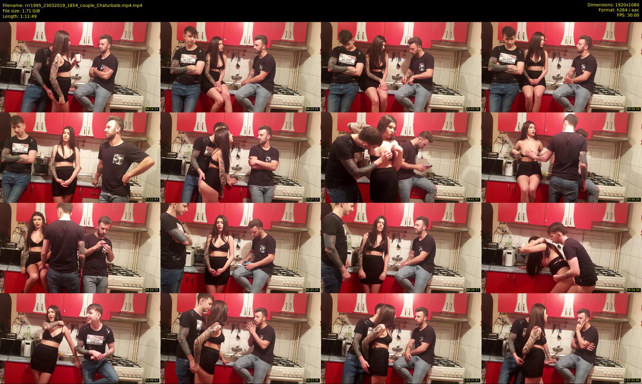 rrr1995 — 72 minute Chaturbate couple cam show recording, 1080p, Mar 23, 2019