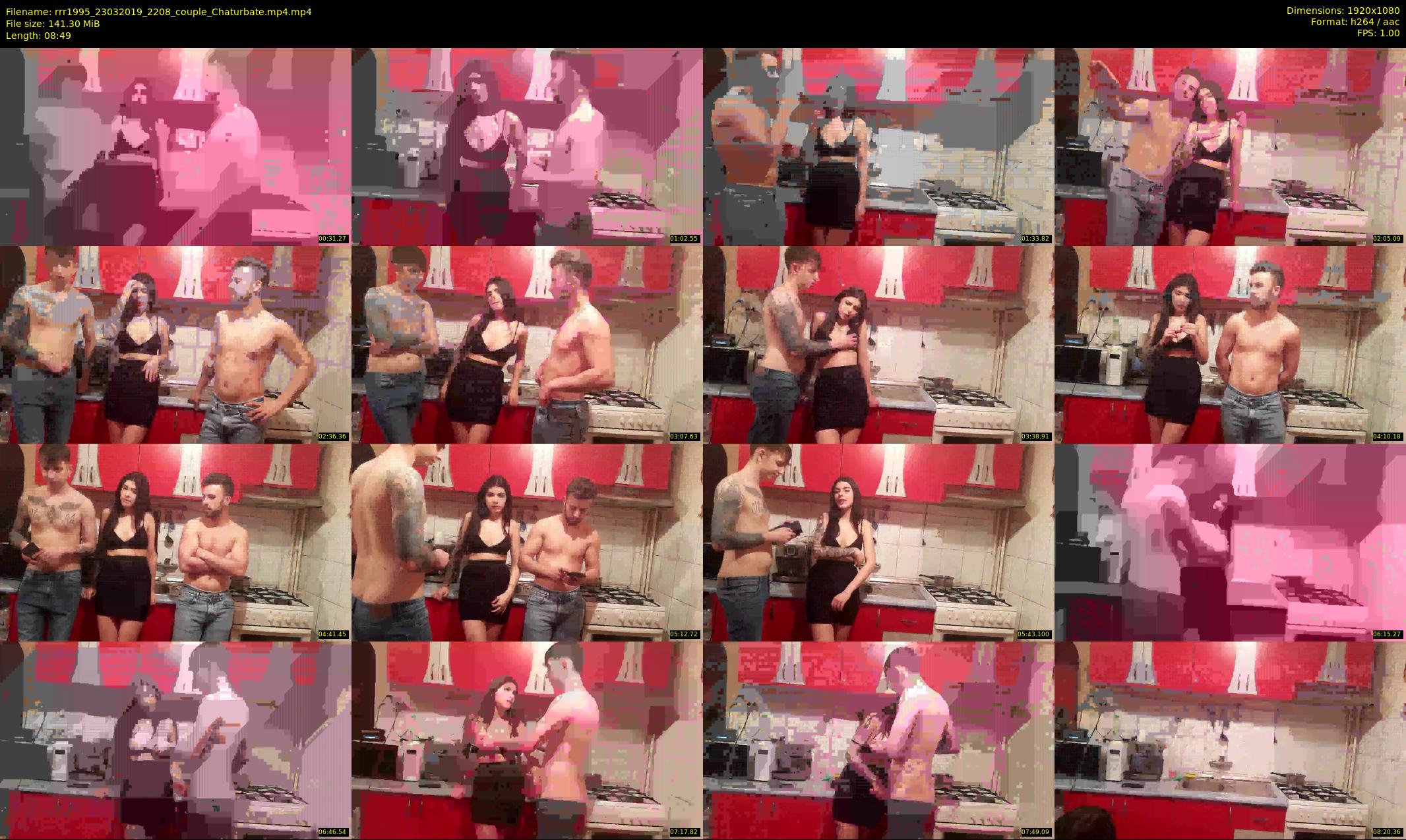 rrr1995 — 9 minute Chaturbate couple cam show recording, 1080p, Mar 23, 2019