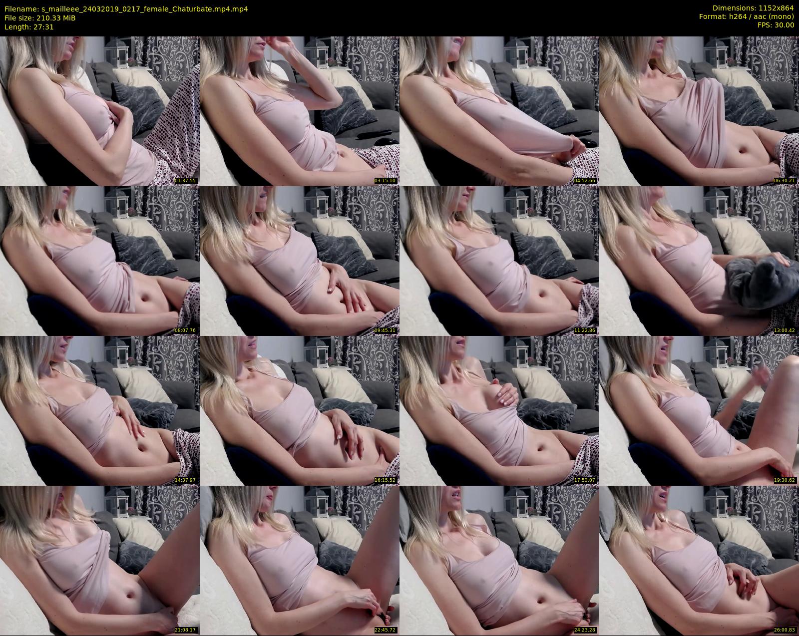 s_mailleee — 28 minute Chaturbate female cam show recording, 720p, Mar 24, 2019