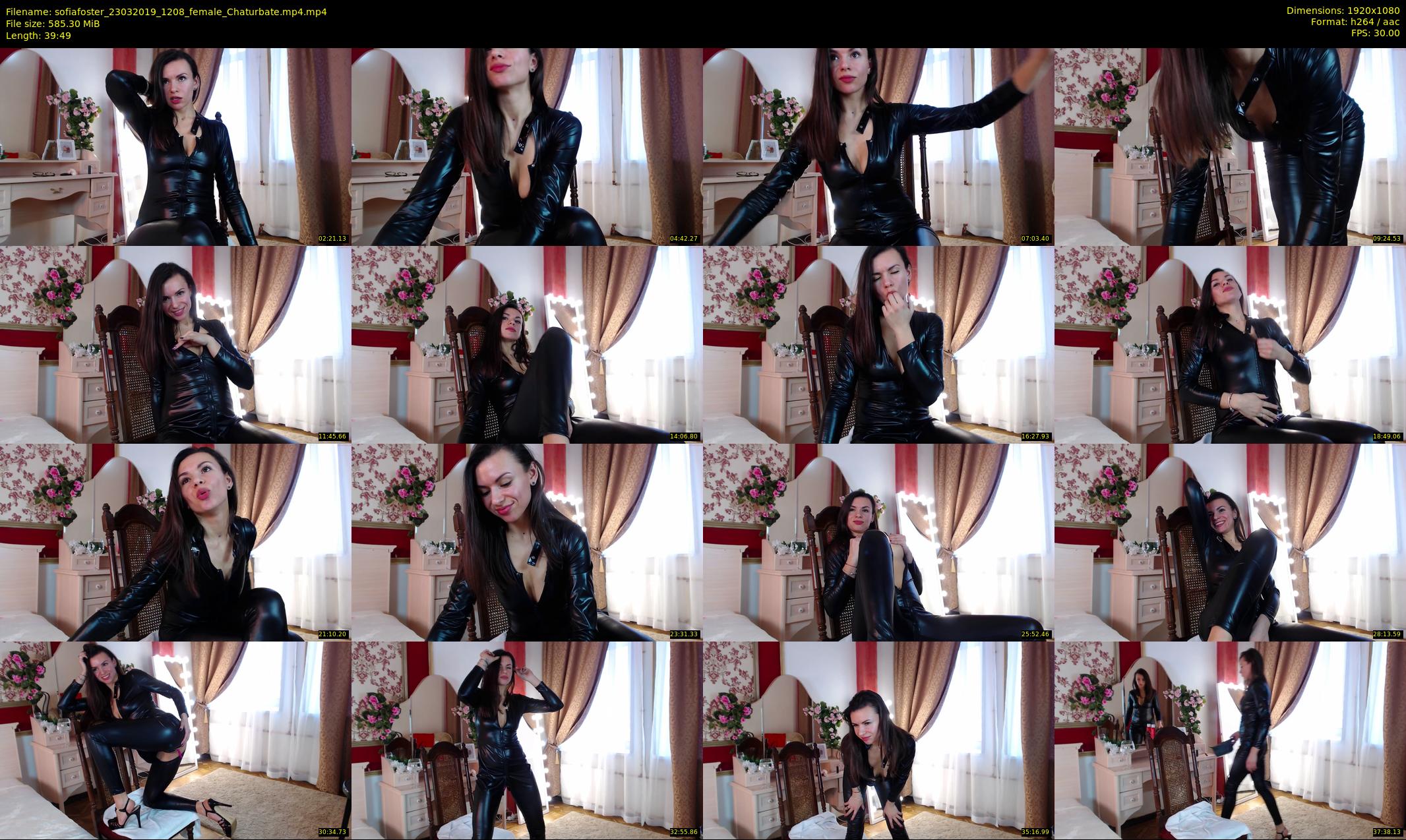sofiafoster — 40 minute Chaturbate female cam show recording, 1080p, Mar 23, 2019