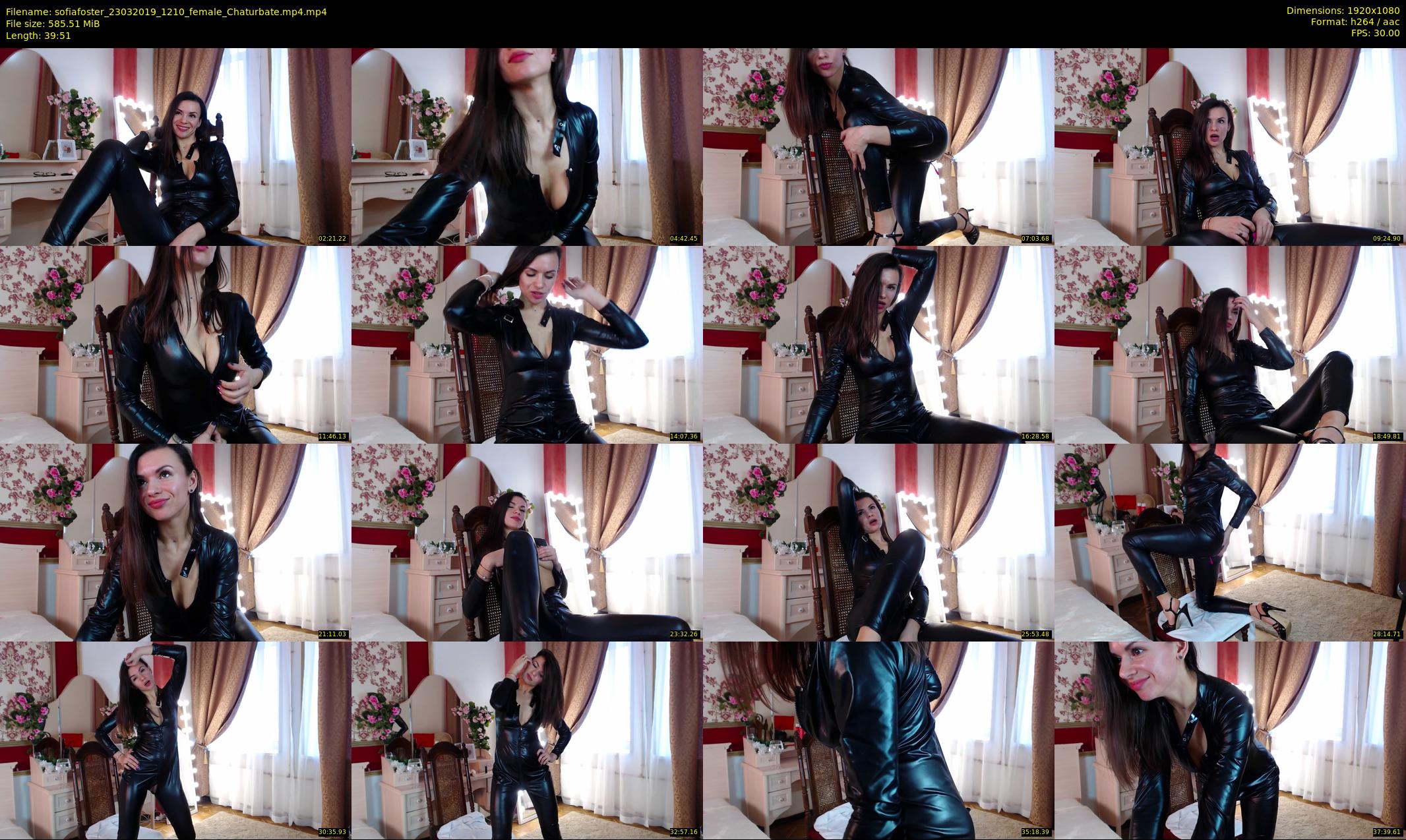 sofiafoster — 40 minute Chaturbate female cam show recording, 1080p, Mar 23, 2019