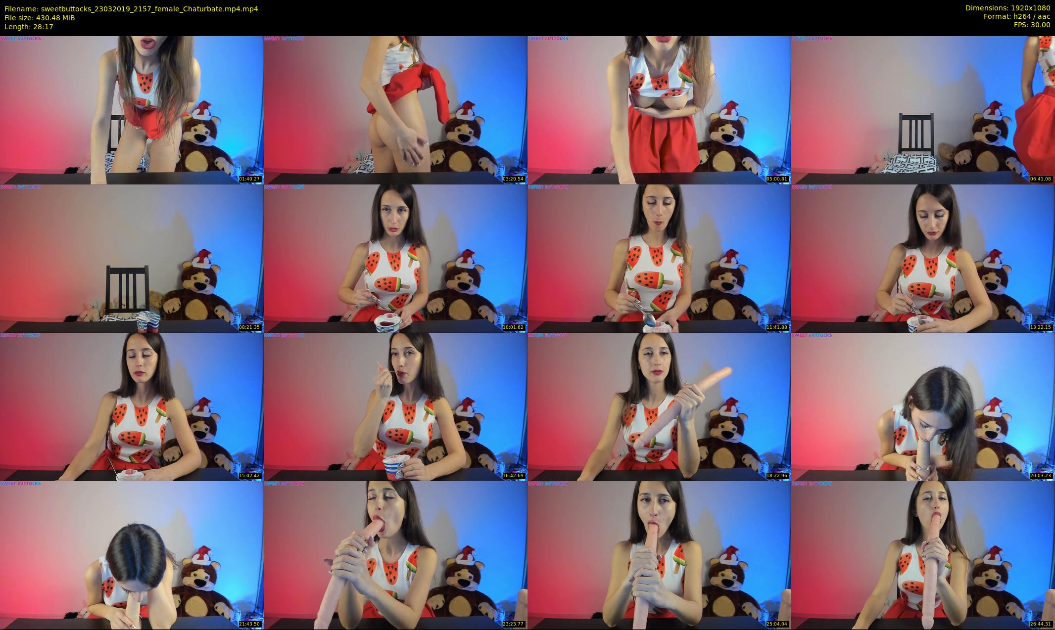 sweetbuttocks — 29 minute Chaturbate female cam show recording, 1080p, Mar 23, 2019