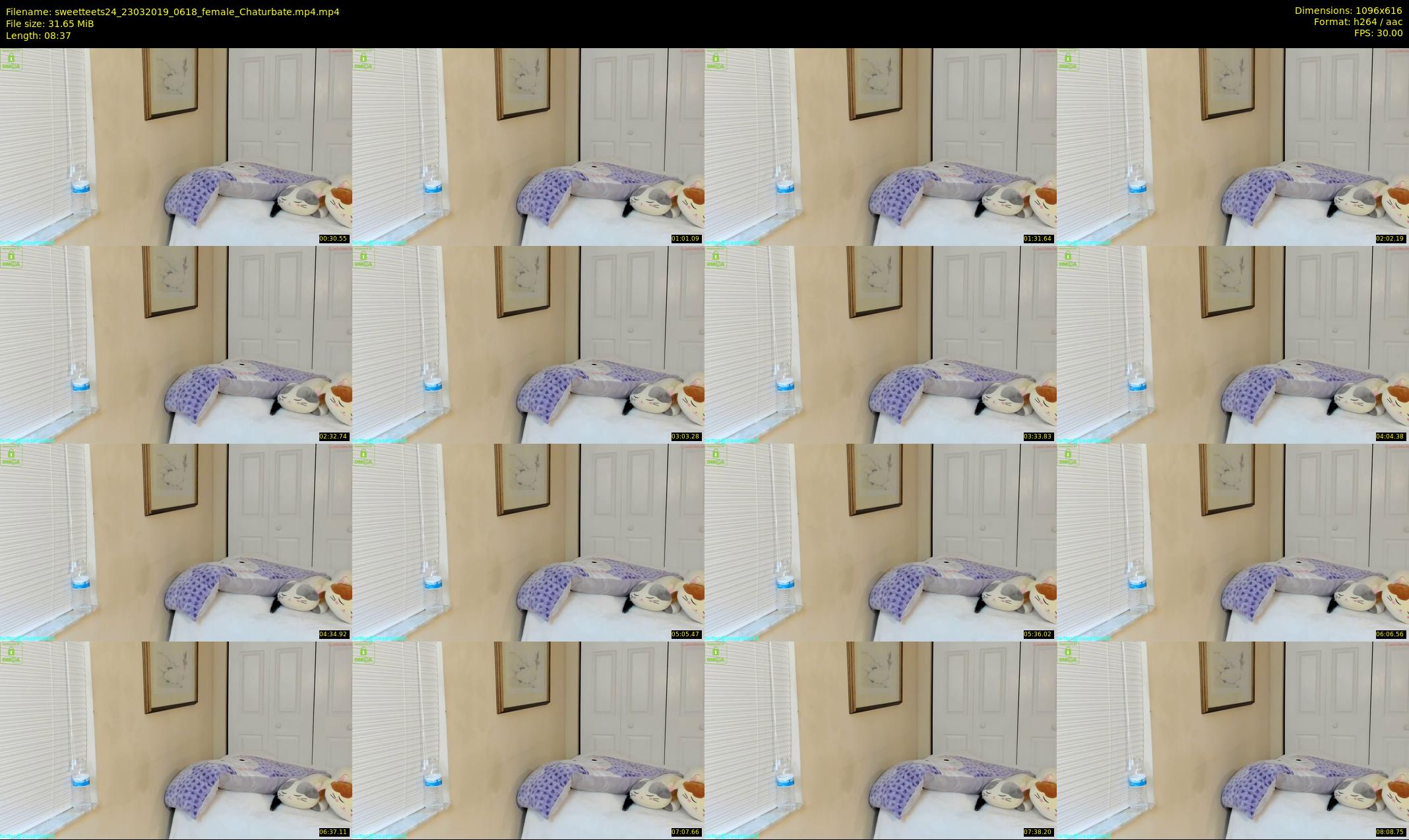 sweetteets24 — 9 minute Chaturbate female cam show recording, 480p, Mar 23, 2019