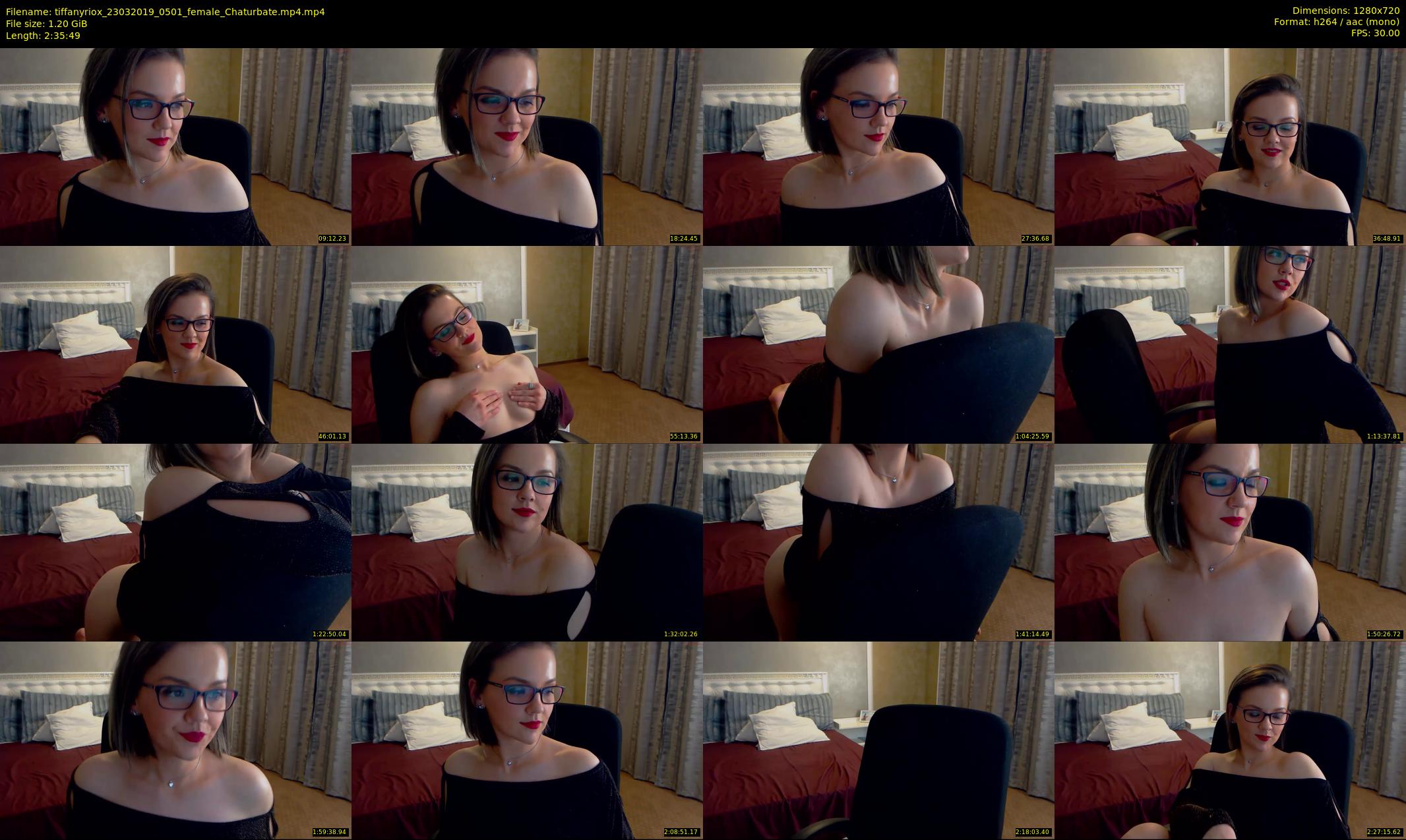 tiffanyriox — 156 minute Chaturbate female cam show recording, 720p, Mar 23, 2019