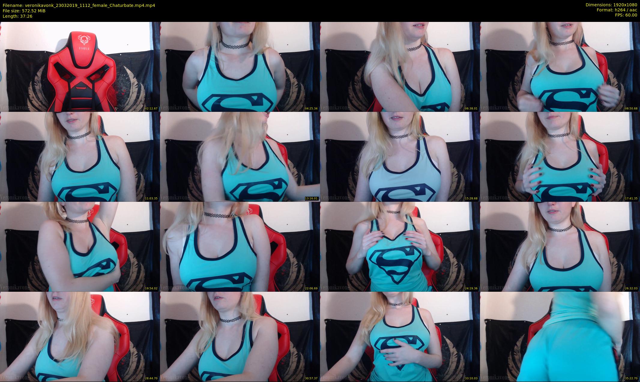 veronikavonk — 38 minute Chaturbate female cam show recording, 1080p, Mar 23, 2019