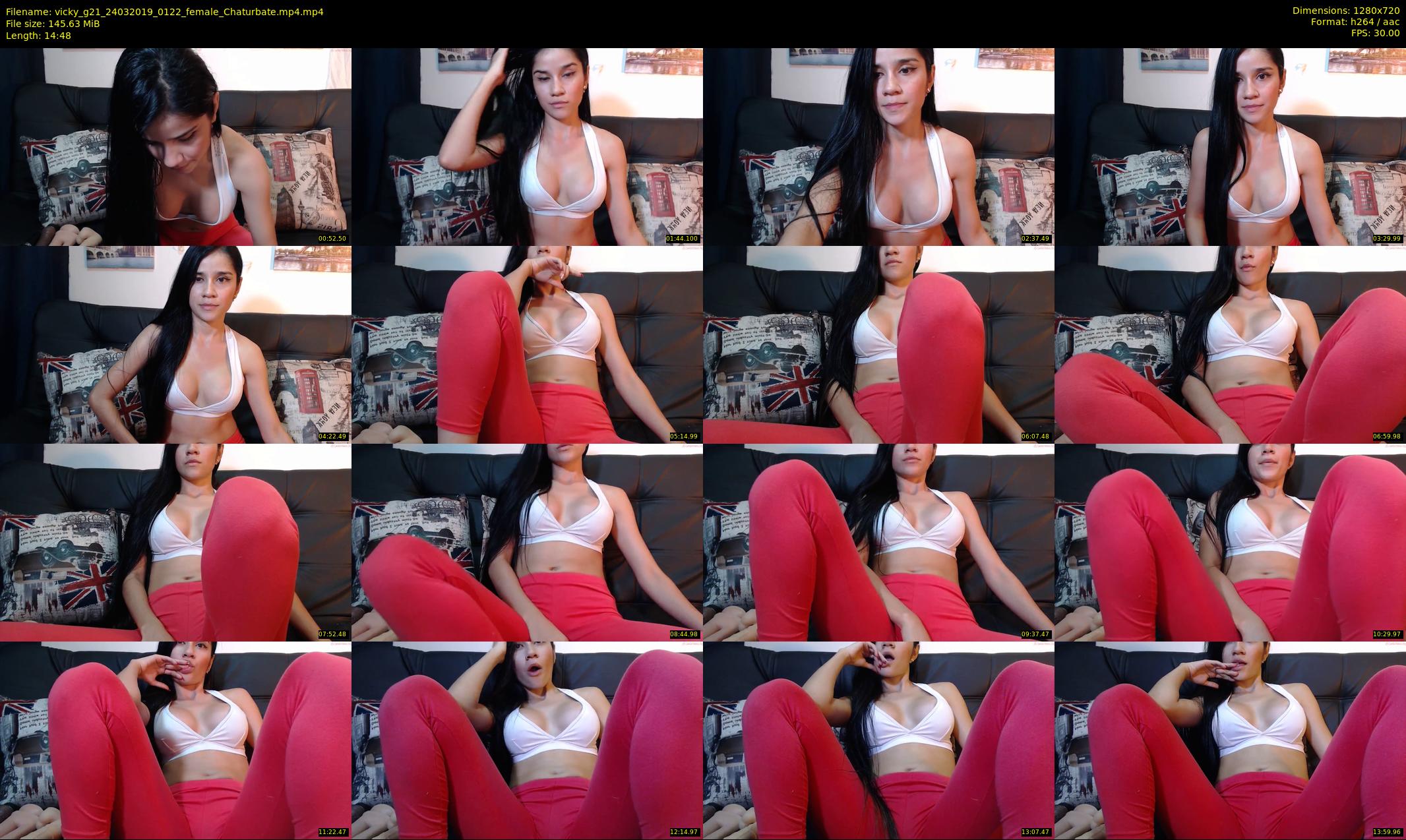 vicky_g21 — 15 minute Chaturbate female cam show recording, 720p, Mar 24, 2019