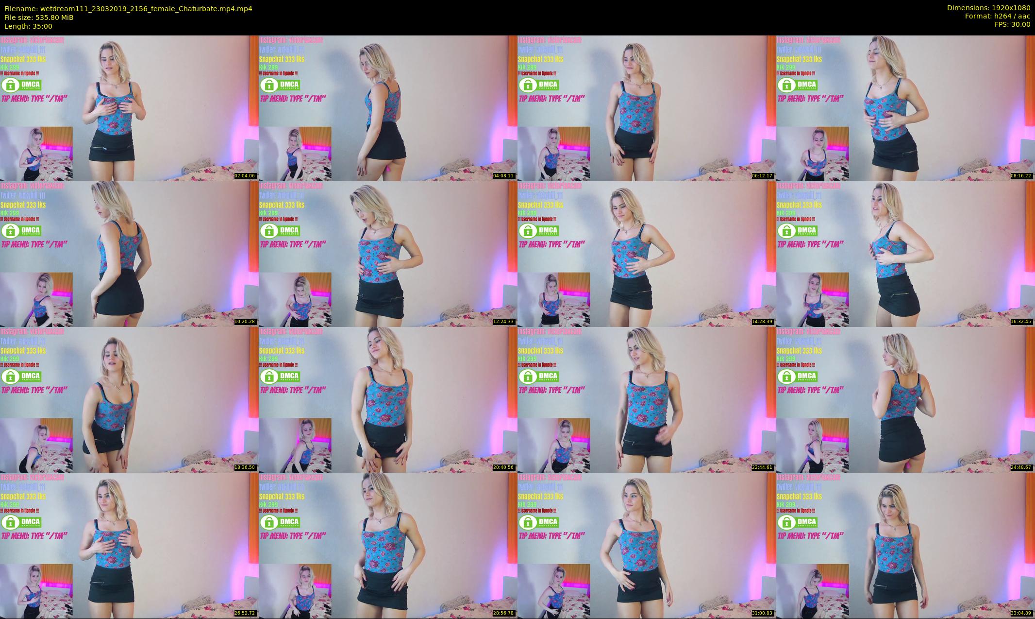 wetdream111 — 35 minute Chaturbate couple cam show recording, 1080p, Mar 23, 2019