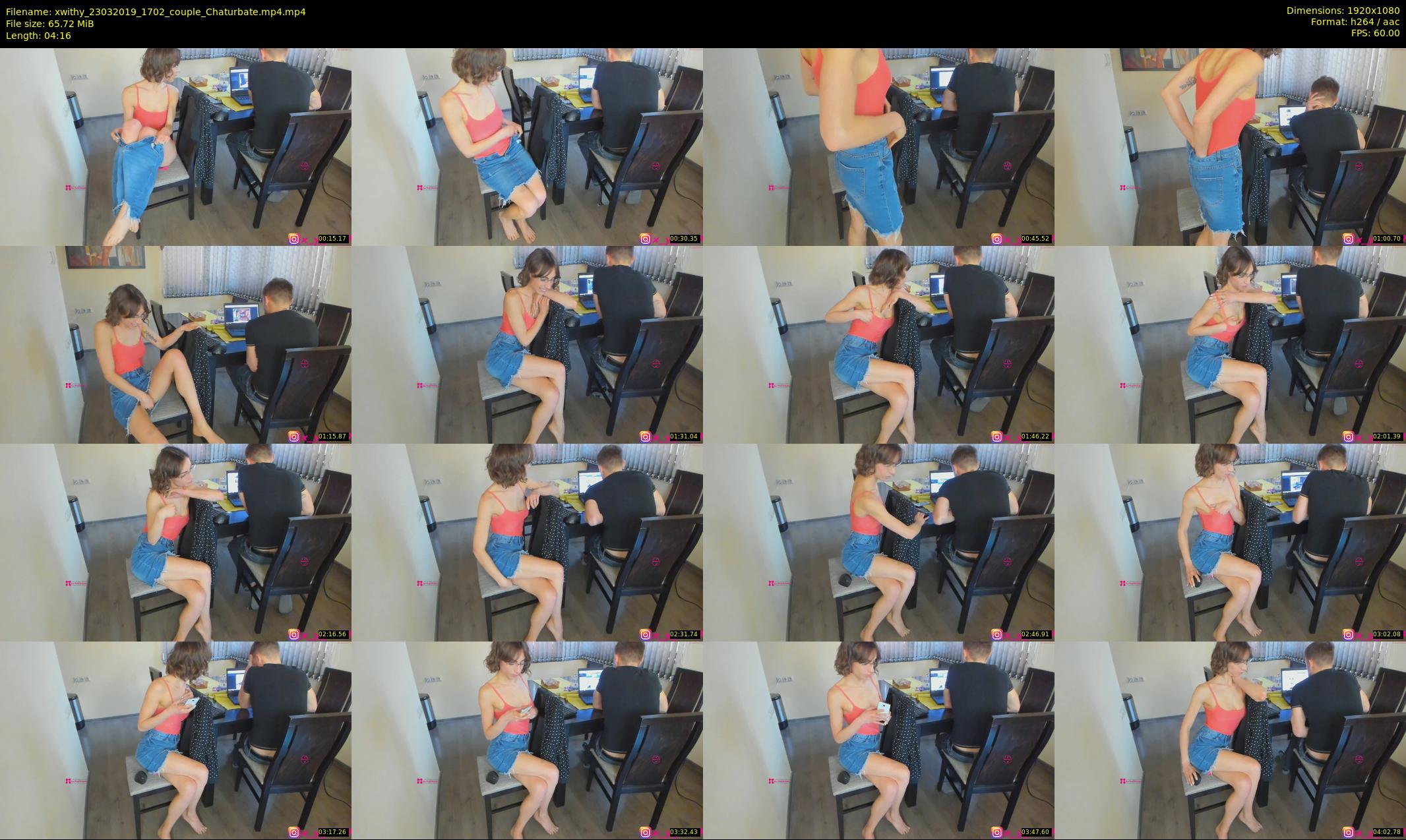 xwithy — 5 minute Chaturbate female cam show recording, 1080p, Mar 23, 2019
