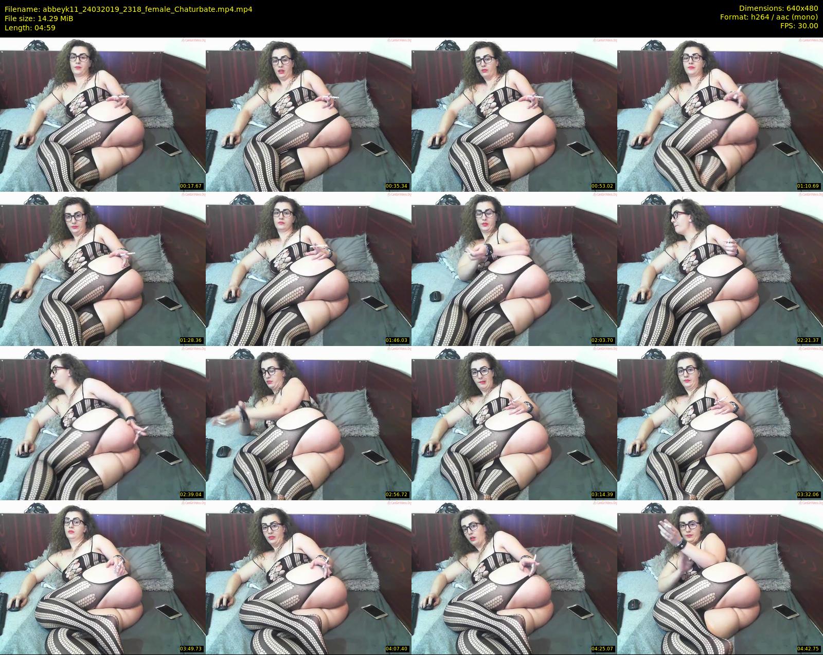 abbeyk11 — 5 minute Chaturbate female cam show recording, 480p, Mar 24, 2019