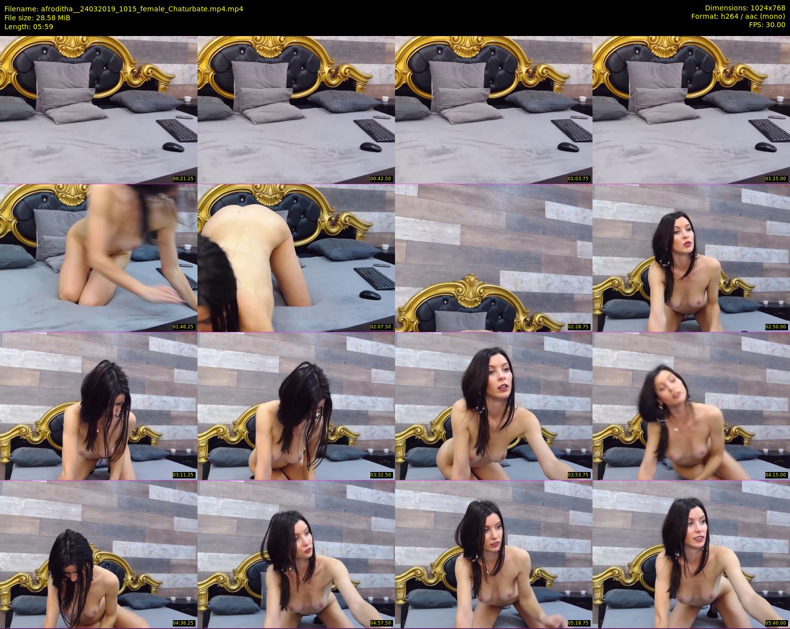 afroditha_ — 6 minute Chaturbate female cam show recording, 720p, Mar 24, 2019