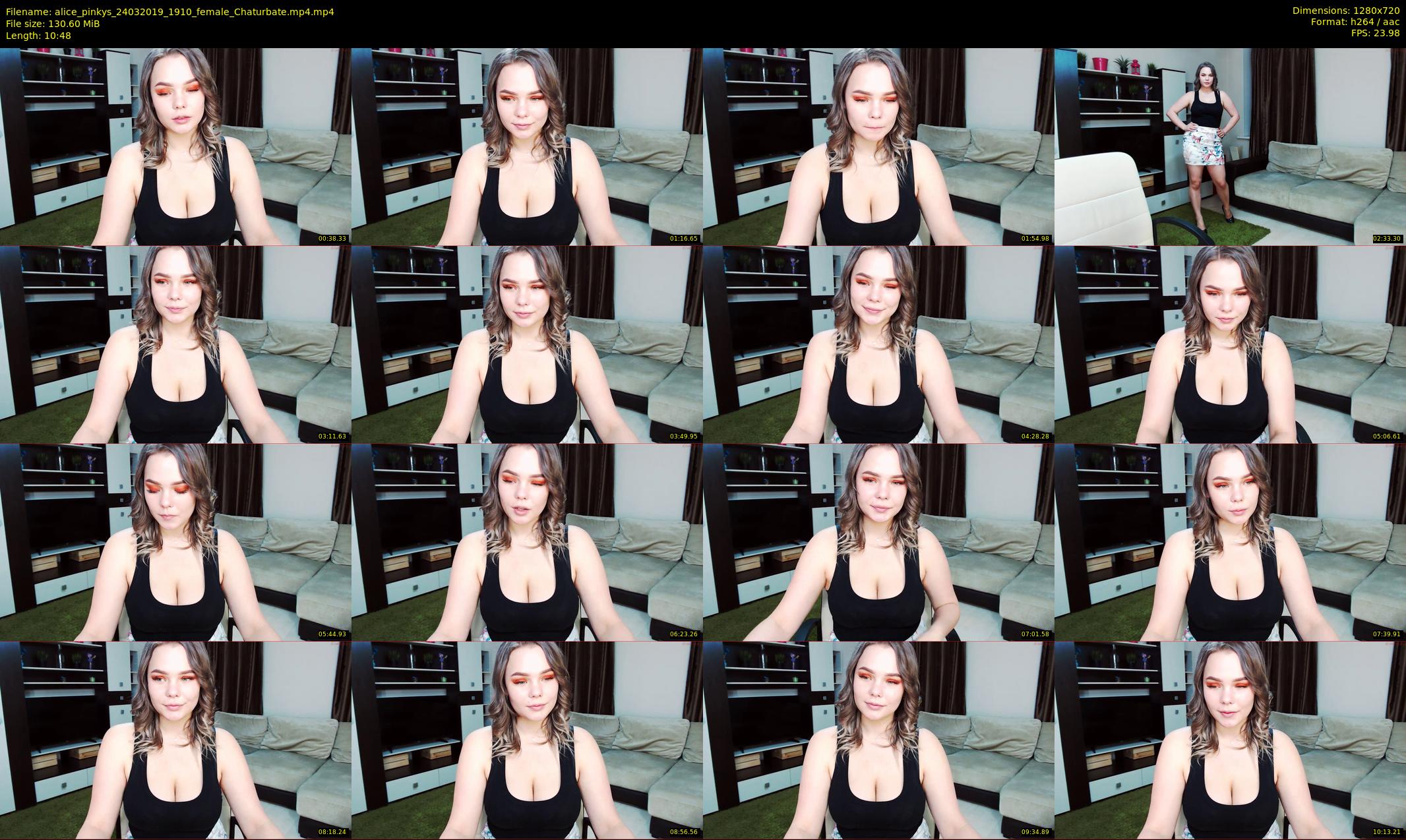 alice_pinkys — 11 minute Chaturbate female cam show recording, 720p, Mar 24, 2019