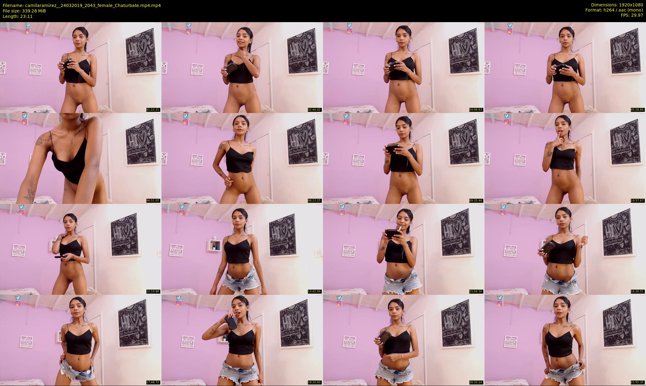 camilaramirez_ — 24 minute Chaturbate female cam show recording, 1080p, Mar 24, 2019