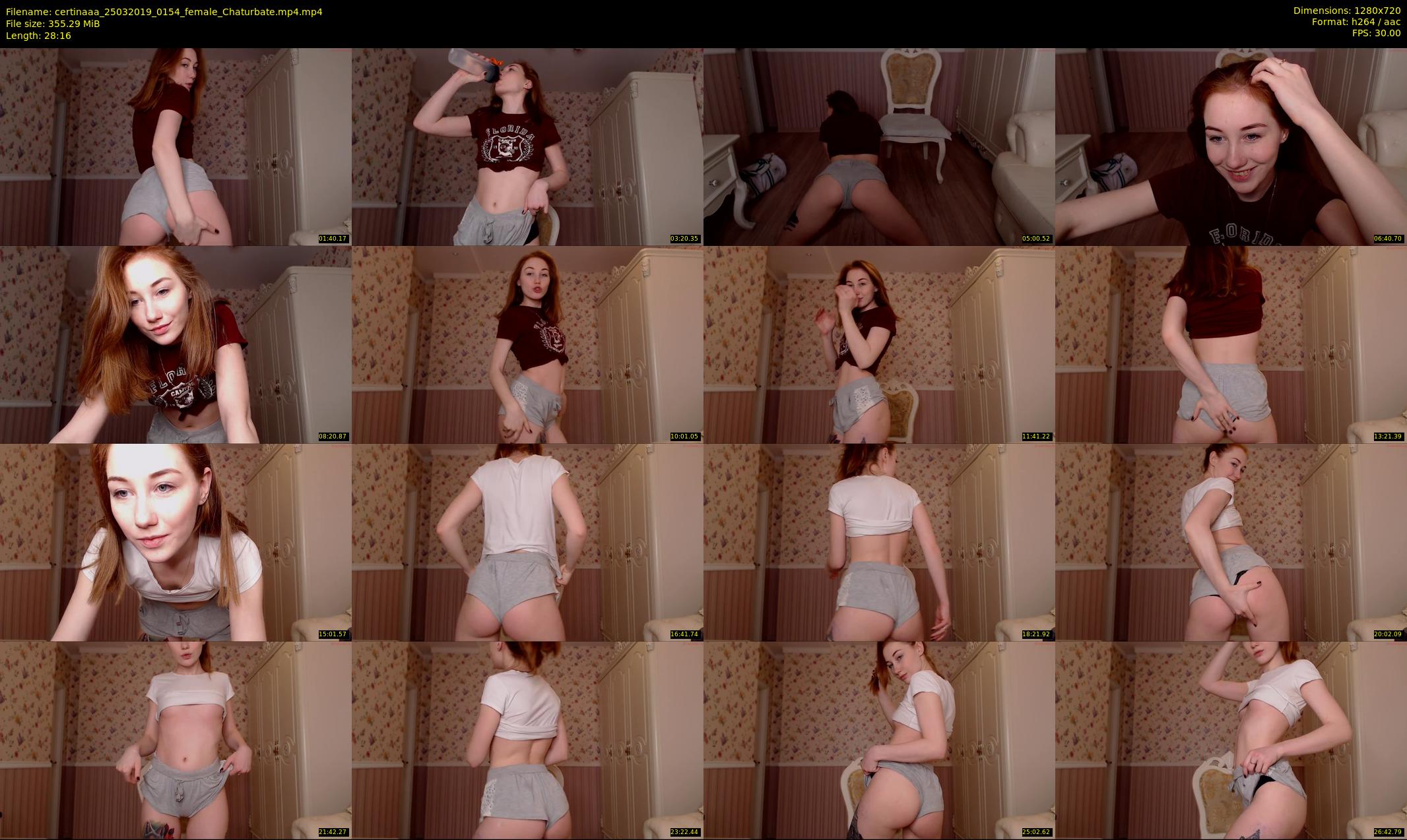 certinaaa — 29 minute Chaturbate female cam show recording, 720p, Mar 25, 2019