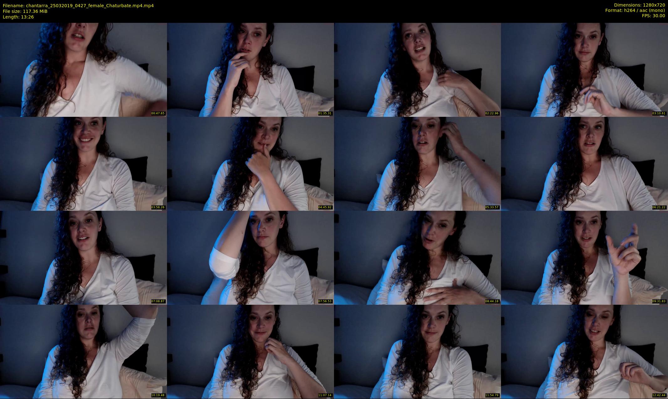 chantarra — 14 minute Chaturbate female cam show recording, 720p, Mar 25, 2019