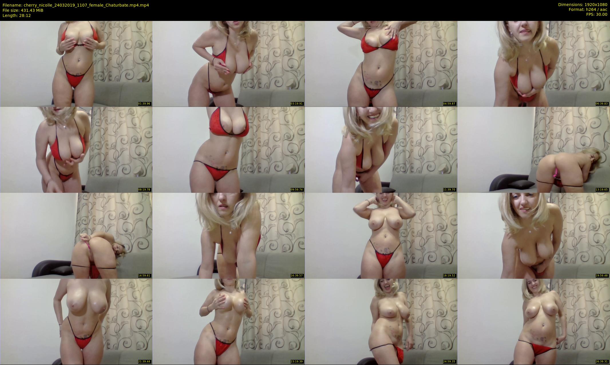 cherry_nicolle — 29 minute Chaturbate female cam show recording, 1080p, Mar 24, 2019