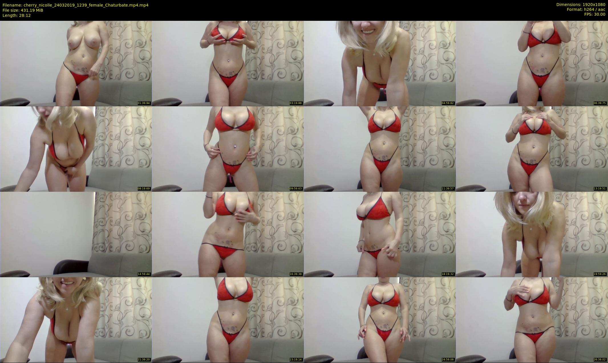 cherry_nicolle — 29 minute Chaturbate female cam show recording, 1080p, Mar 24, 2019